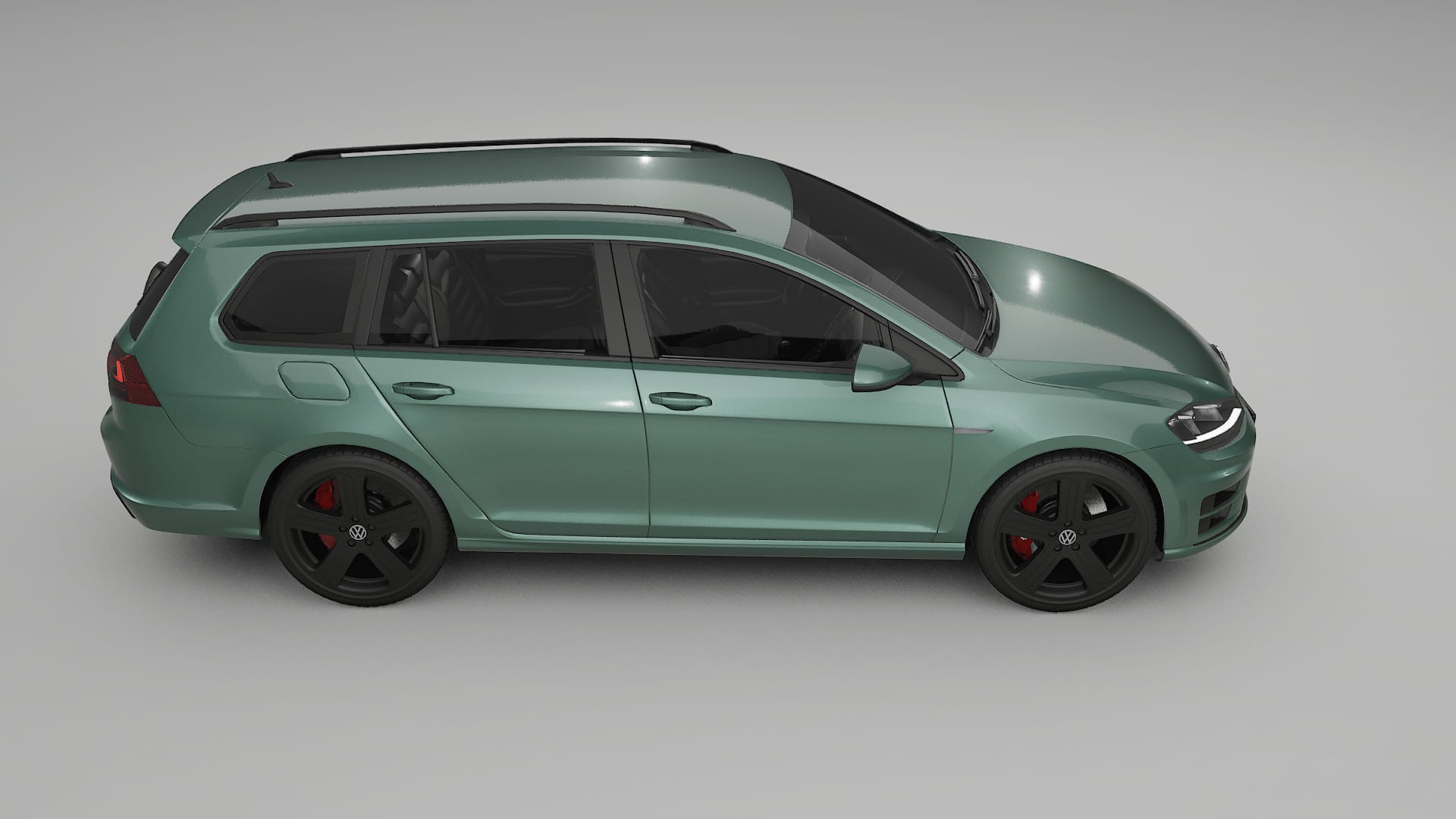 VW Golf Variant Mk7 TPU Lackschutzfolie | EVERGREEN Farbwechsel PPF – Komplett-Vorgeschnittener Kit