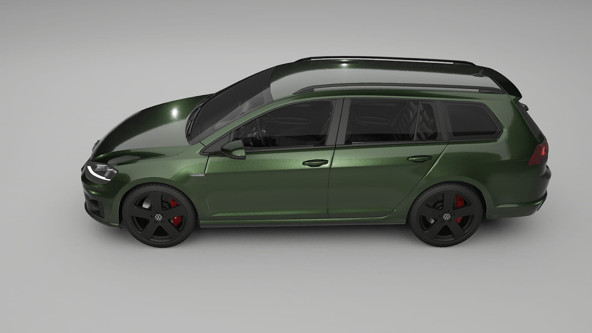VW Golf Variant Mk7 TPU Lackschutzfolie | LAGOON Farbwechsel PPF – Komplett-Vorgeschnittener Kit