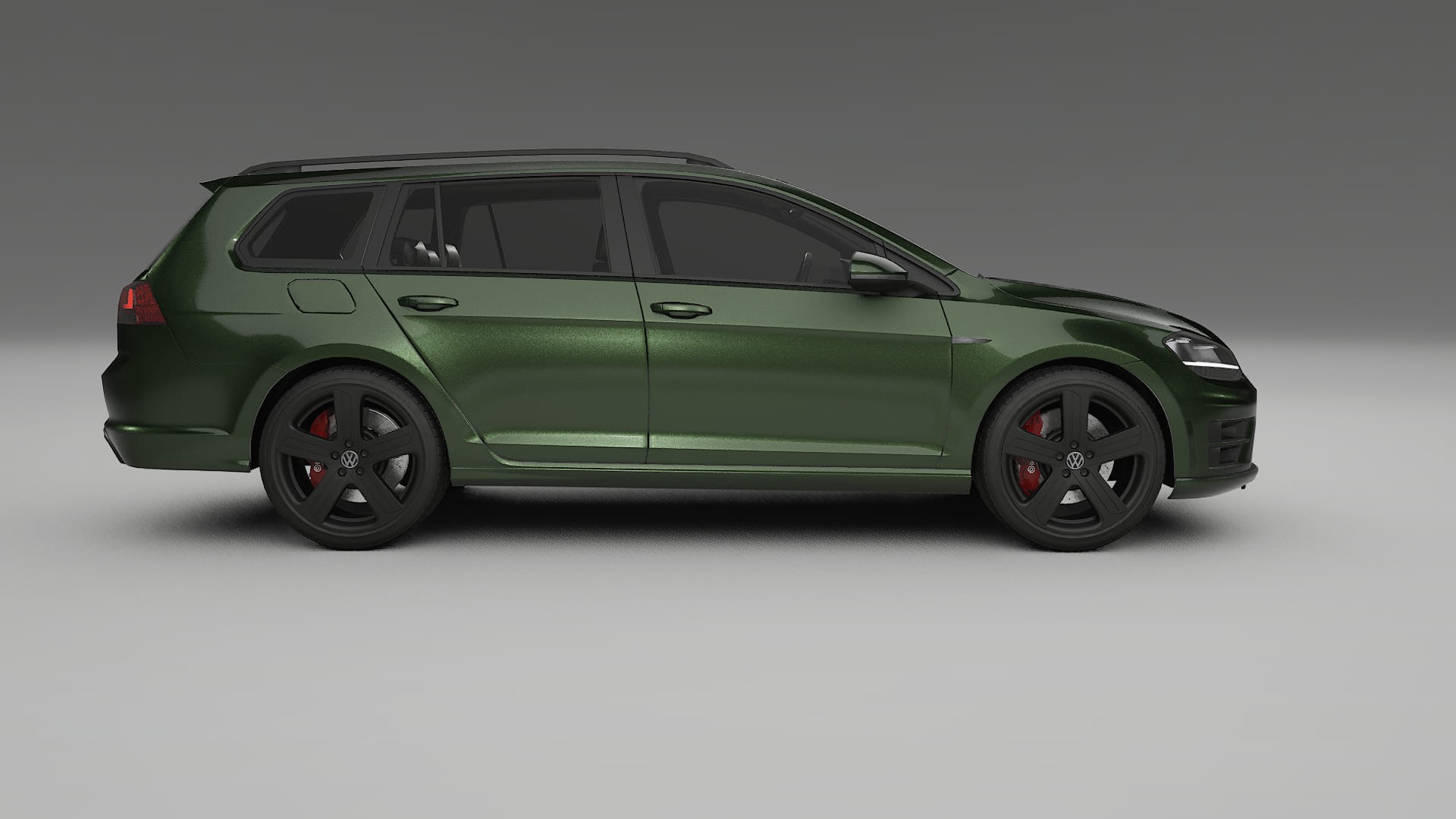 VW Golf Variant Mk7 TPU Lackschutzfolie | LAGOON Farbwechsel PPF – Komplett-Vorgeschnittener Kit