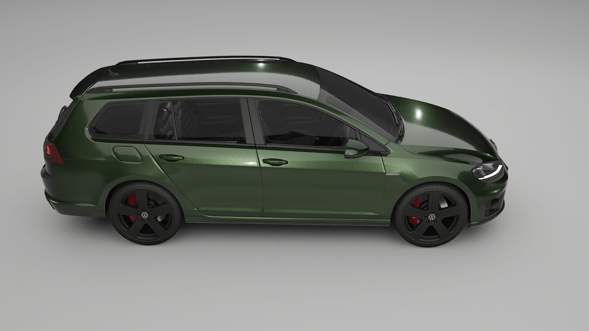 VW Golf Variant Mk7 TPU Lackschutzfolie | LAGOON Farbwechsel PPF – Komplett-Vorgeschnittener Kit