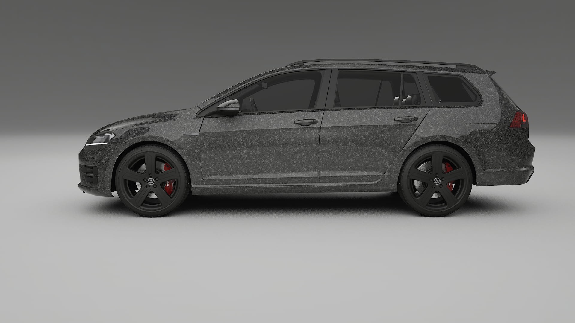 VW Golf Variant Mk7 TPU Lackschutzfolie | FORGED S Farbwechsel PPF – Komplett-Vorgeschnittener Kit