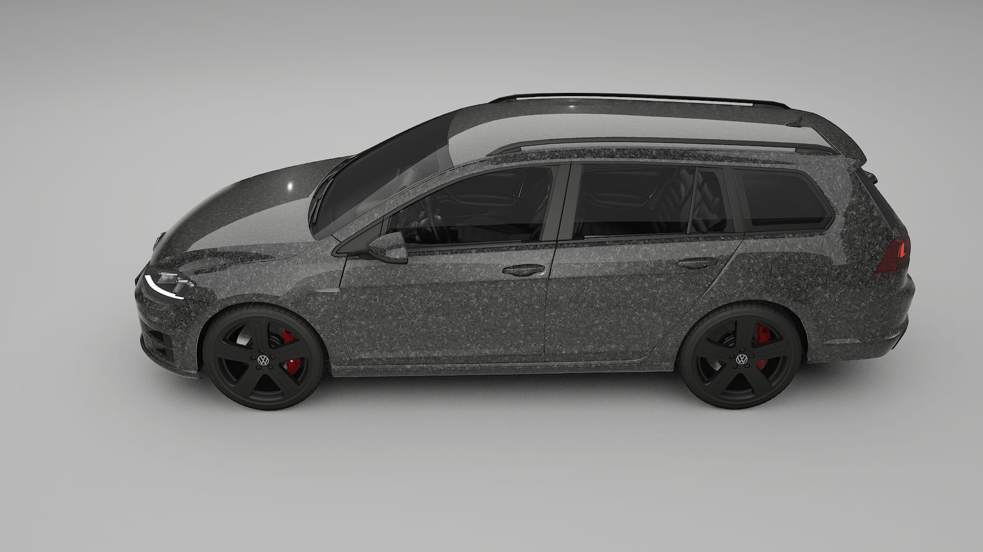 VW Golf Variant Mk7 TPU Lackschutzfolie | FORGED S Farbwechsel PPF – Komplett-Vorgeschnittener Kit