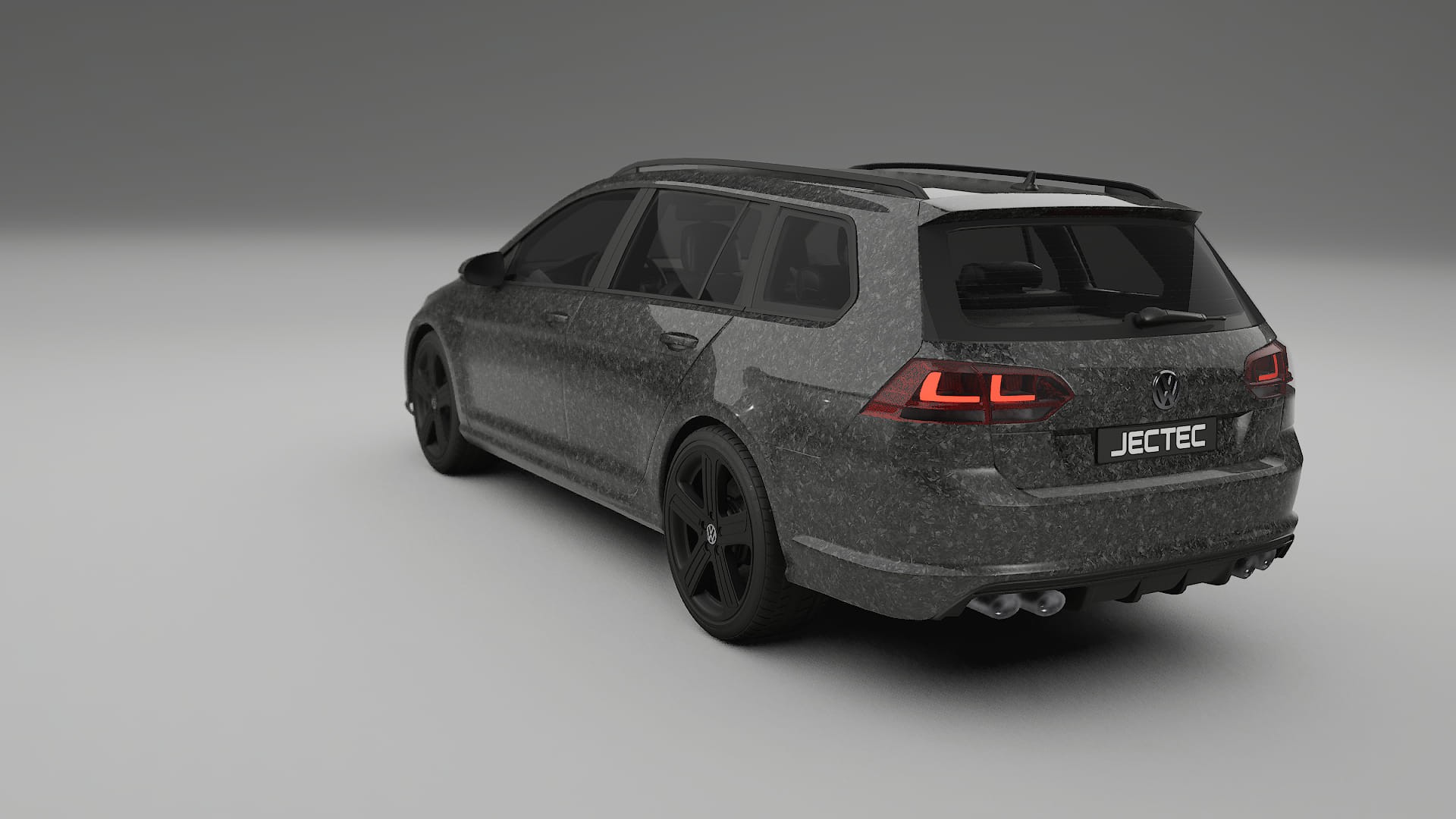 VW Golf Variant Mk7 TPU Lackschutzfolie | FORGED S Farbwechsel PPF – Komplett-Vorgeschnittener Kit