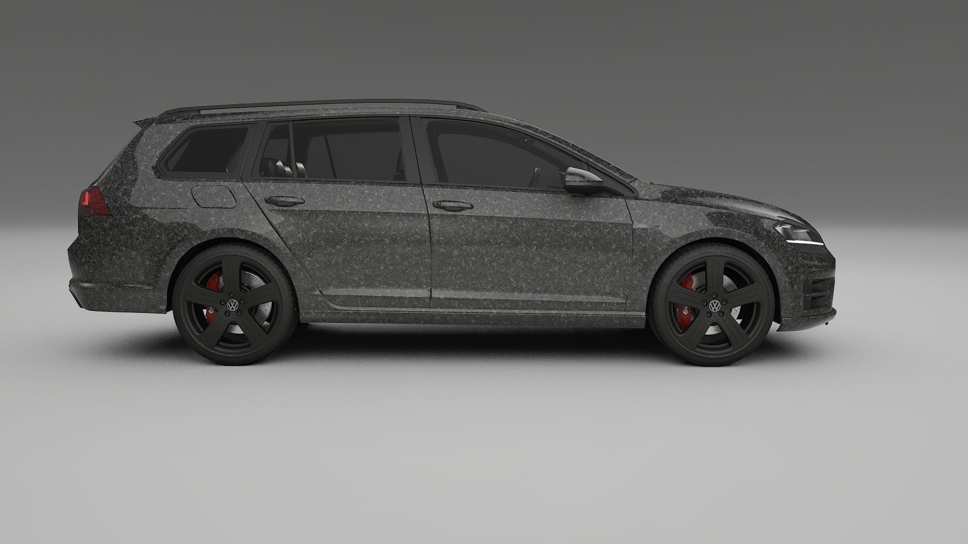 VW Golf Variant Mk7 TPU Lackschutzfolie | FORGED S Farbwechsel PPF – Komplett-Vorgeschnittener Kit
