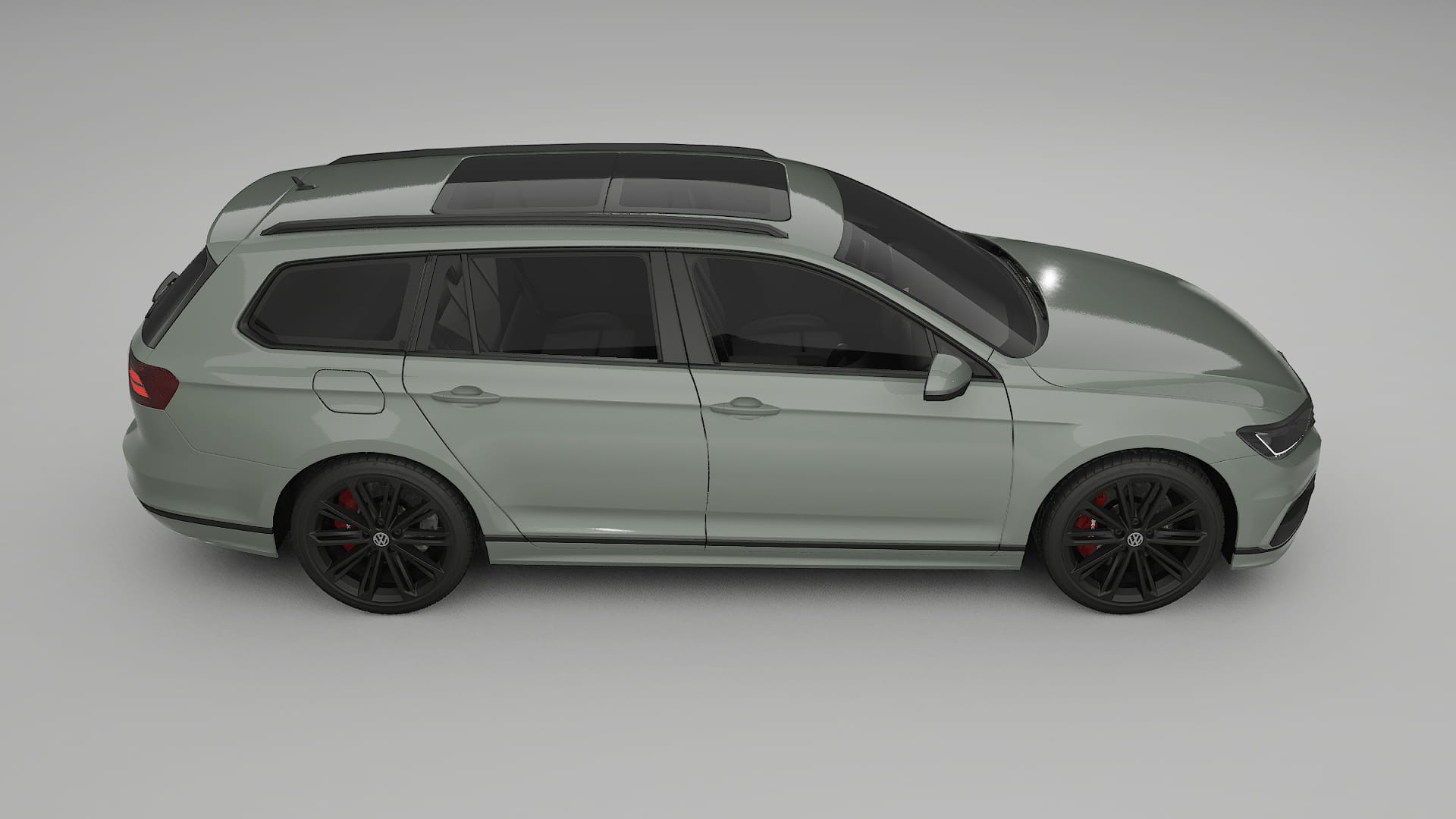 VW Passat Variant R B8 TPU Lackschutzfolie | SLATE Farbwechsel PPF – Komplett-Vorgeschnittener Kit