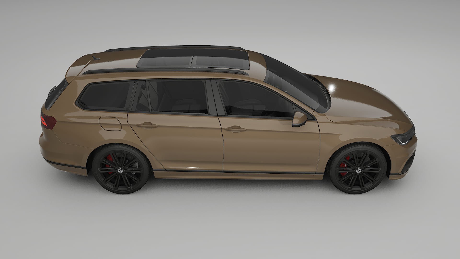 VW Passat Variant R B8 TPU Lackschutzfolie | SAHARA Farbwechsel PPF – Komplett-Vorgeschnittener Kit