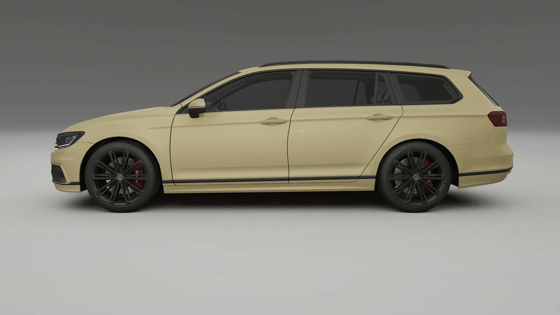 VW Passat Variant R B8 TPU Lackschutzfolie | SAND Farbwechsel PPF – Komplett-Vorgeschnittener Kit
