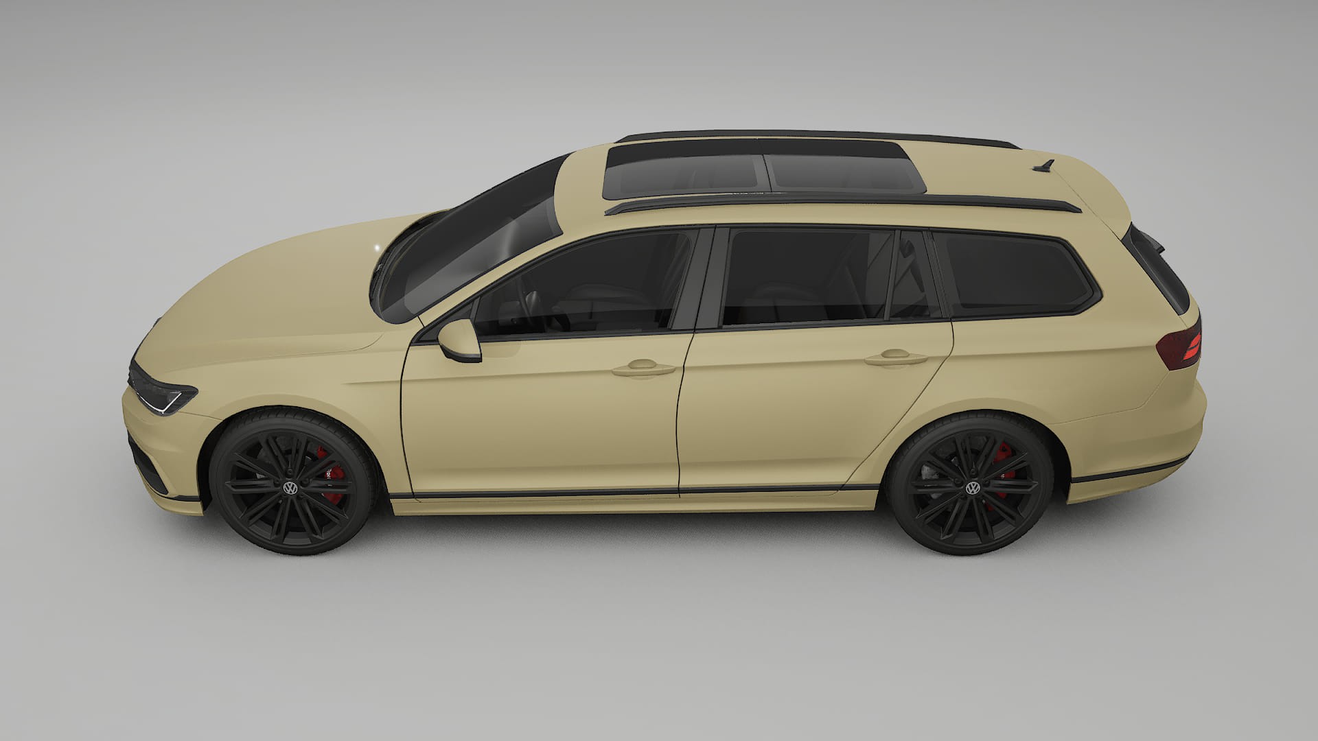 VW Passat Variant R B8 TPU Lackschutzfolie | SAND Farbwechsel PPF – Komplett-Vorgeschnittener Kit