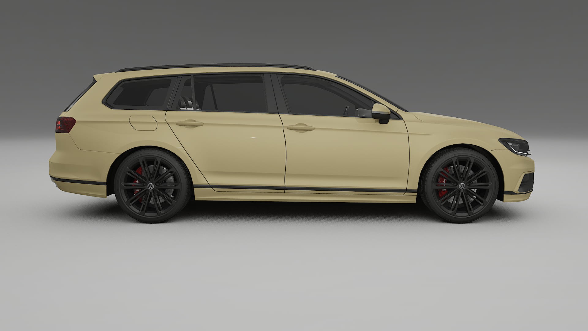 VW Passat Variant R B8 TPU Lackschutzfolie | SAND Farbwechsel PPF – Komplett-Vorgeschnittener Kit