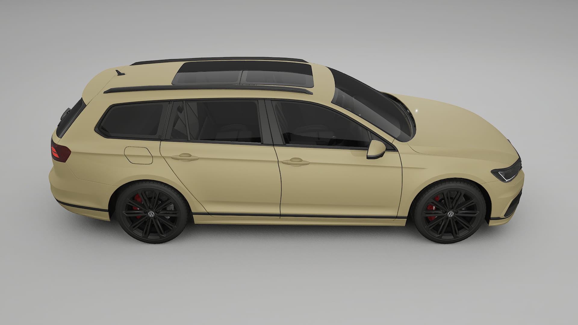 VW Passat Variant R B8 TPU Lackschutzfolie | SAND Farbwechsel PPF – Komplett-Vorgeschnittener Kit