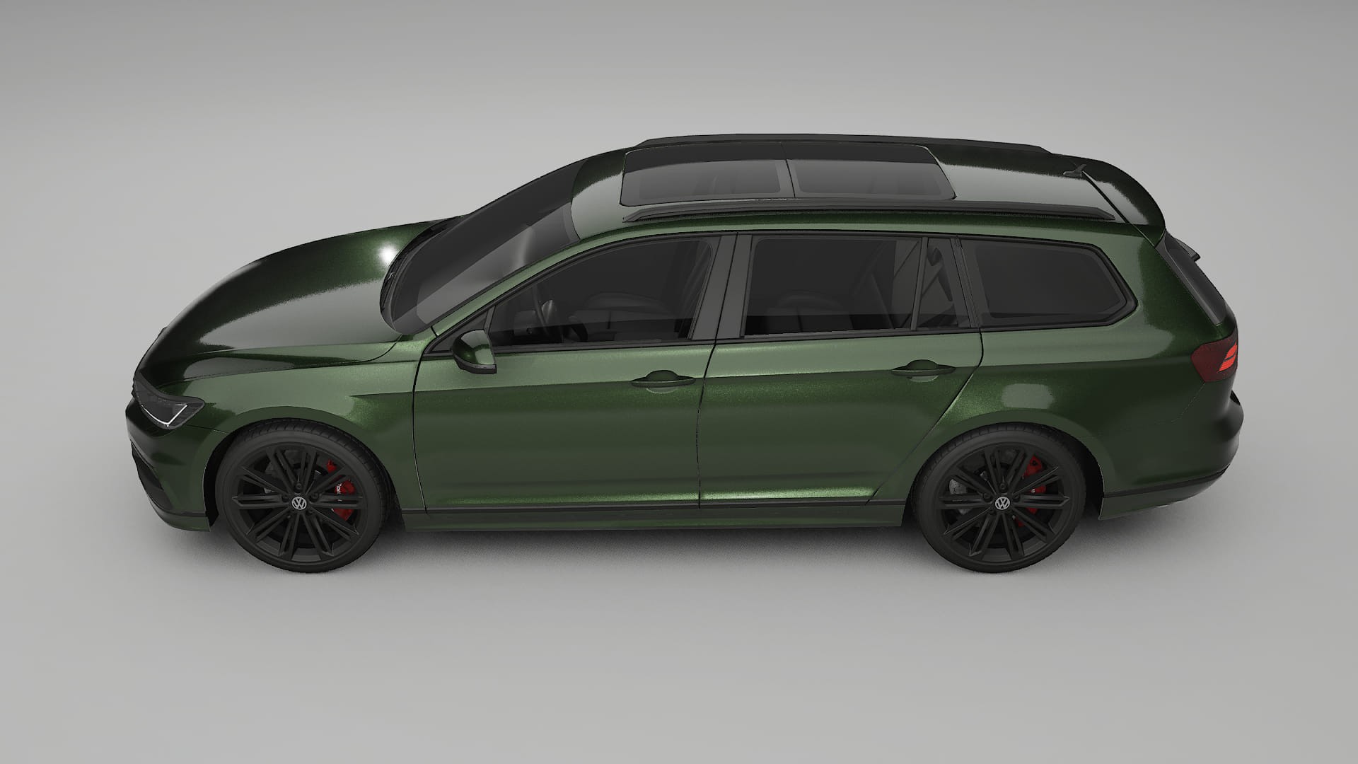 VW Passat Variant R B8 TPU Lackschutzfolie | LAGOON Farbwechsel PPF – Komplett-Vorgeschnittener Kit