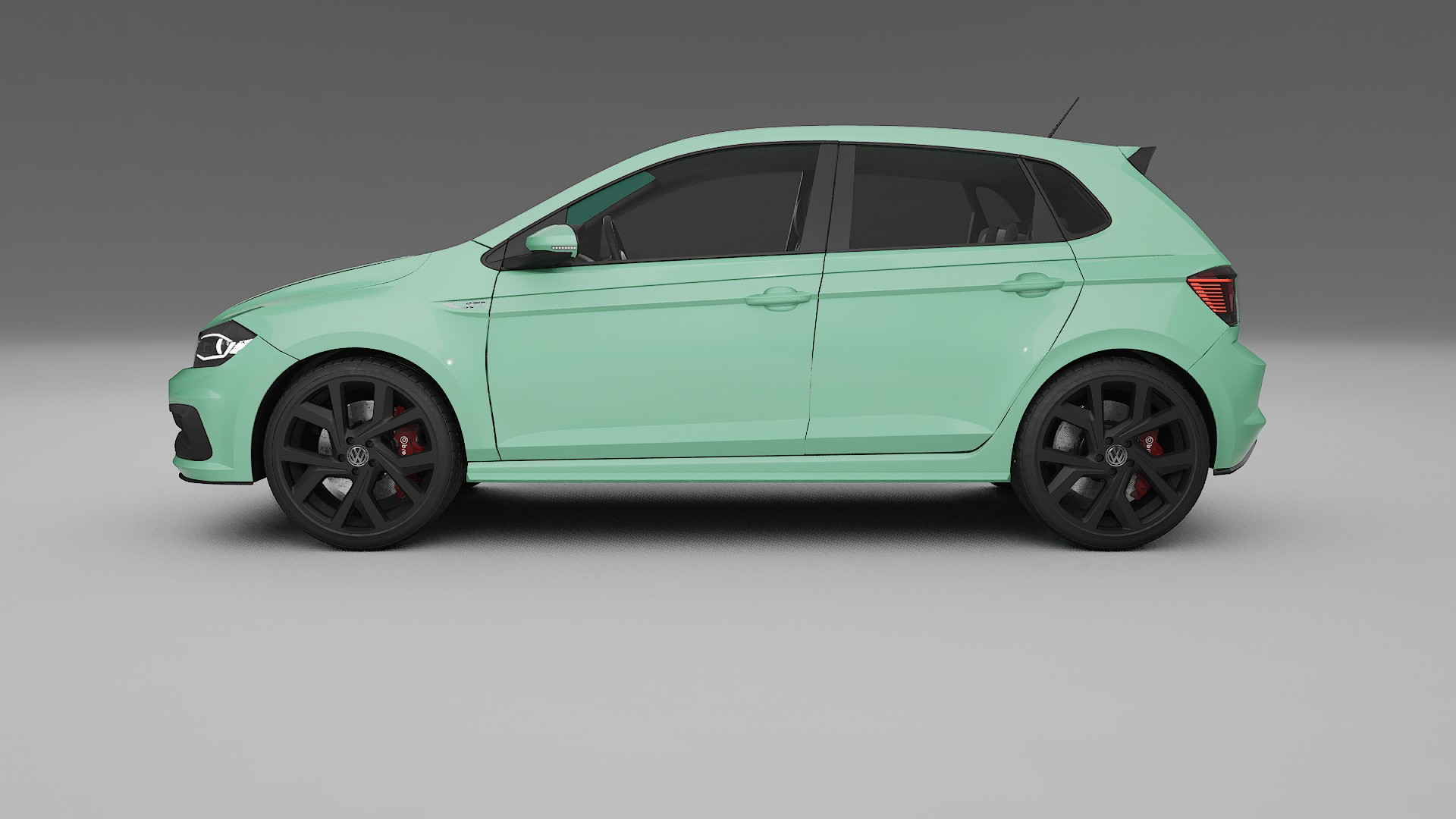 VW Polo GTI VI TPU Lackschutzfolie | DUSTY Farbwechsel PPF – Komplett-Vorgeschnittener Kit