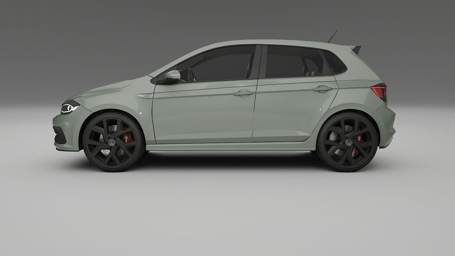 VW Polo GTI VI TPU Lackschutzfolie | SLATE Farbwechsel PPF – Komplett-Vorgeschnittener Kit