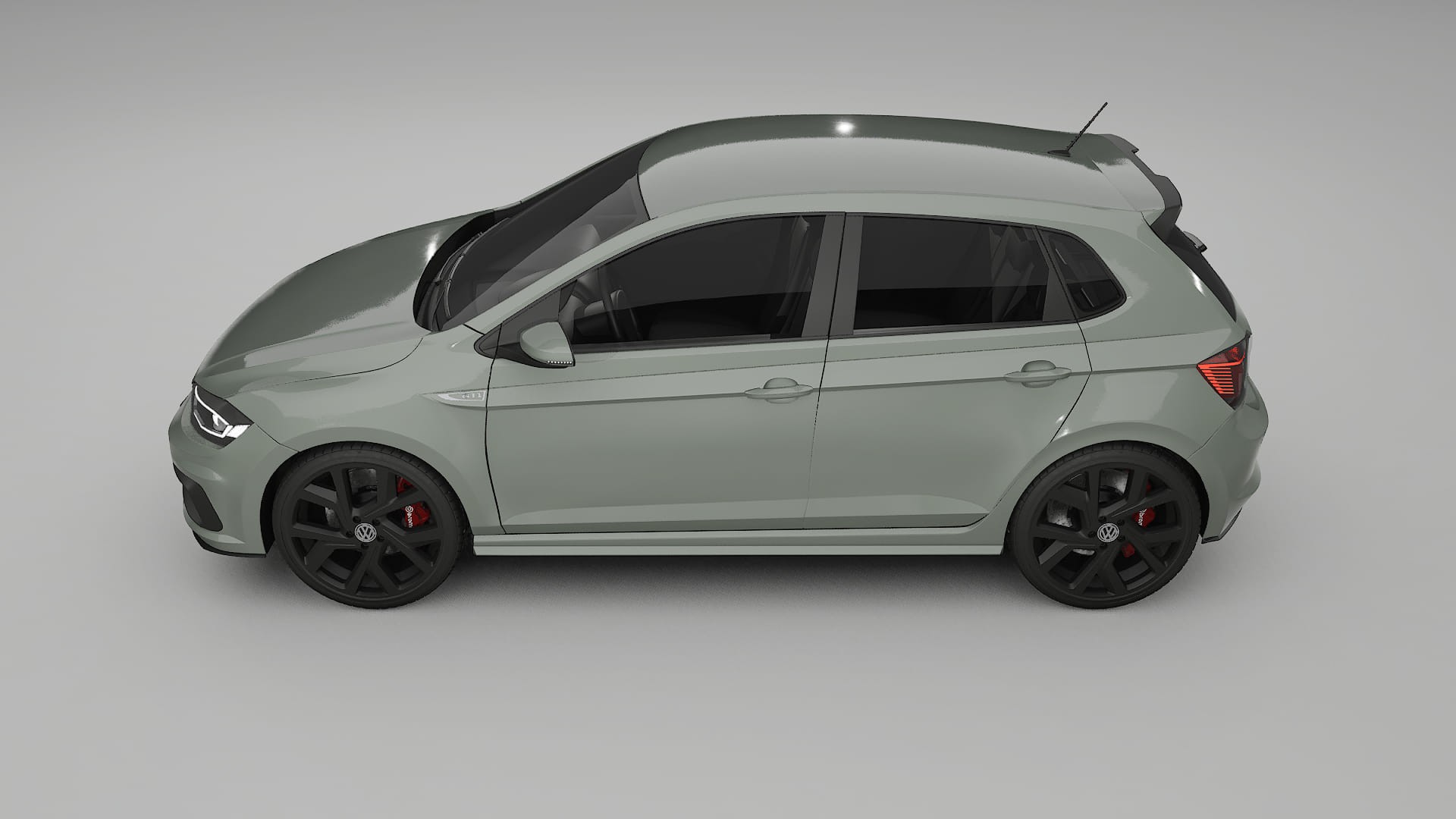 VW Polo GTI VI TPU Lackschutzfolie | SLATE Farbwechsel PPF – Komplett-Vorgeschnittener Kit