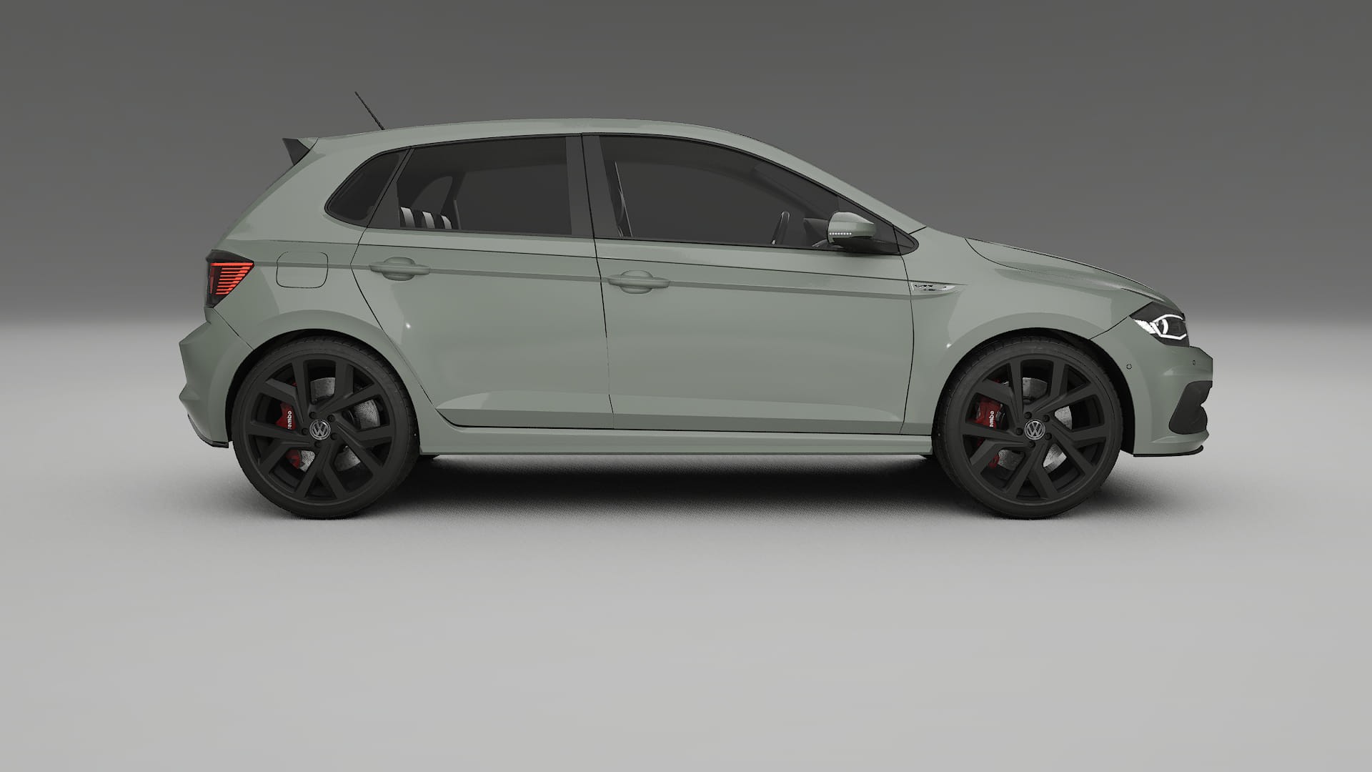 VW Polo GTI VI TPU Lackschutzfolie | SLATE Farbwechsel PPF – Komplett-Vorgeschnittener Kit