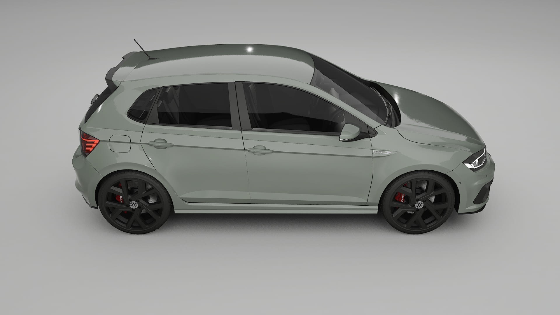 VW Polo GTI VI TPU Lackschutzfolie | SLATE Farbwechsel PPF – Komplett-Vorgeschnittener Kit