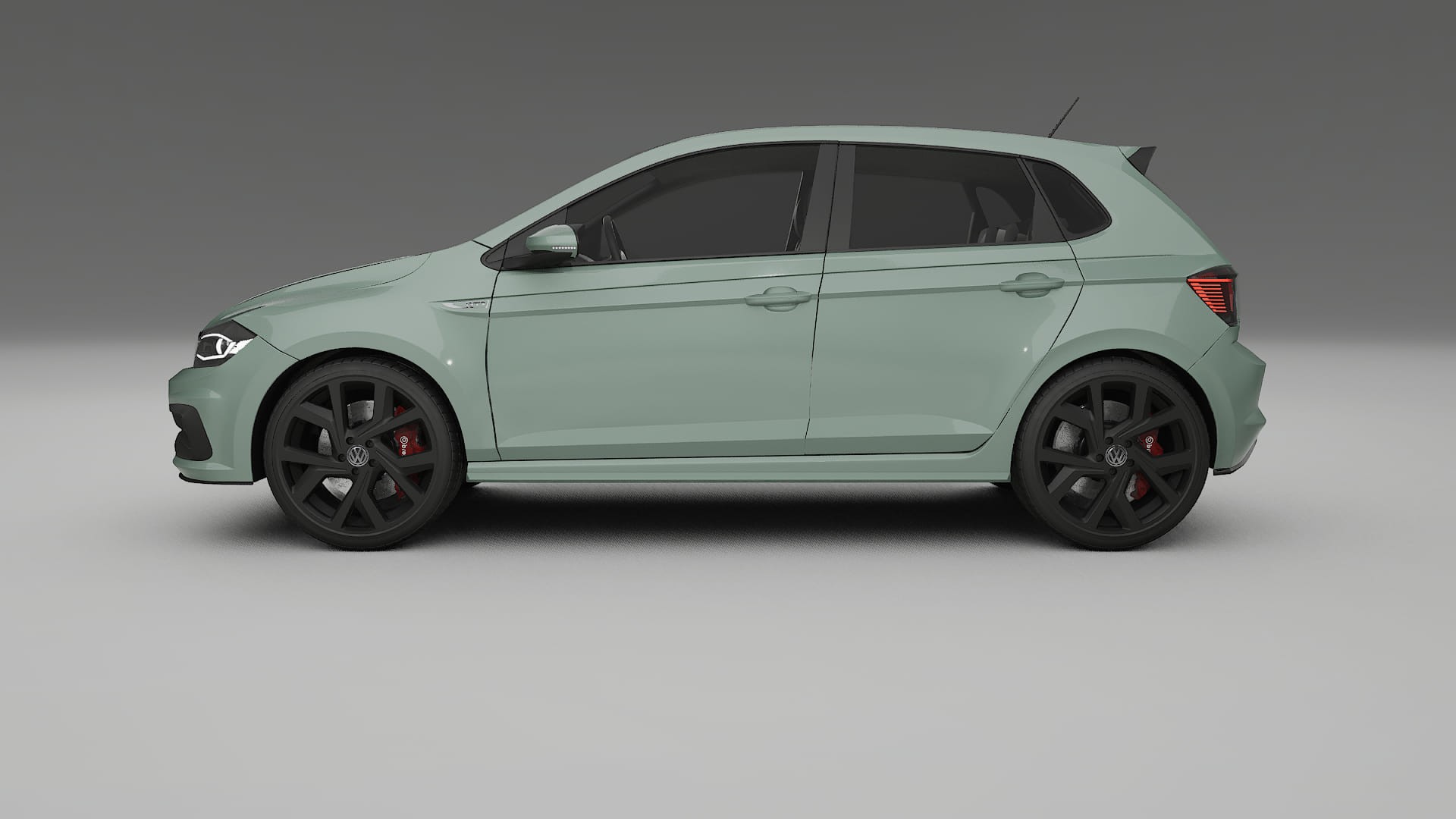 VW Polo GTI VI TPU Lackschutzfolie | CINDER Farbwechsel PPF – Komplett-Vorgeschnittener Kit