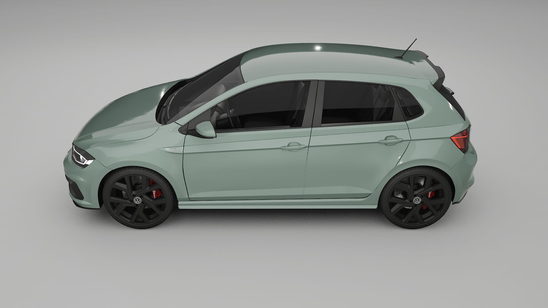 VW Polo GTI VI TPU Lackschutzfolie | CINDER Farbwechsel PPF – Komplett-Vorgeschnittener Kit