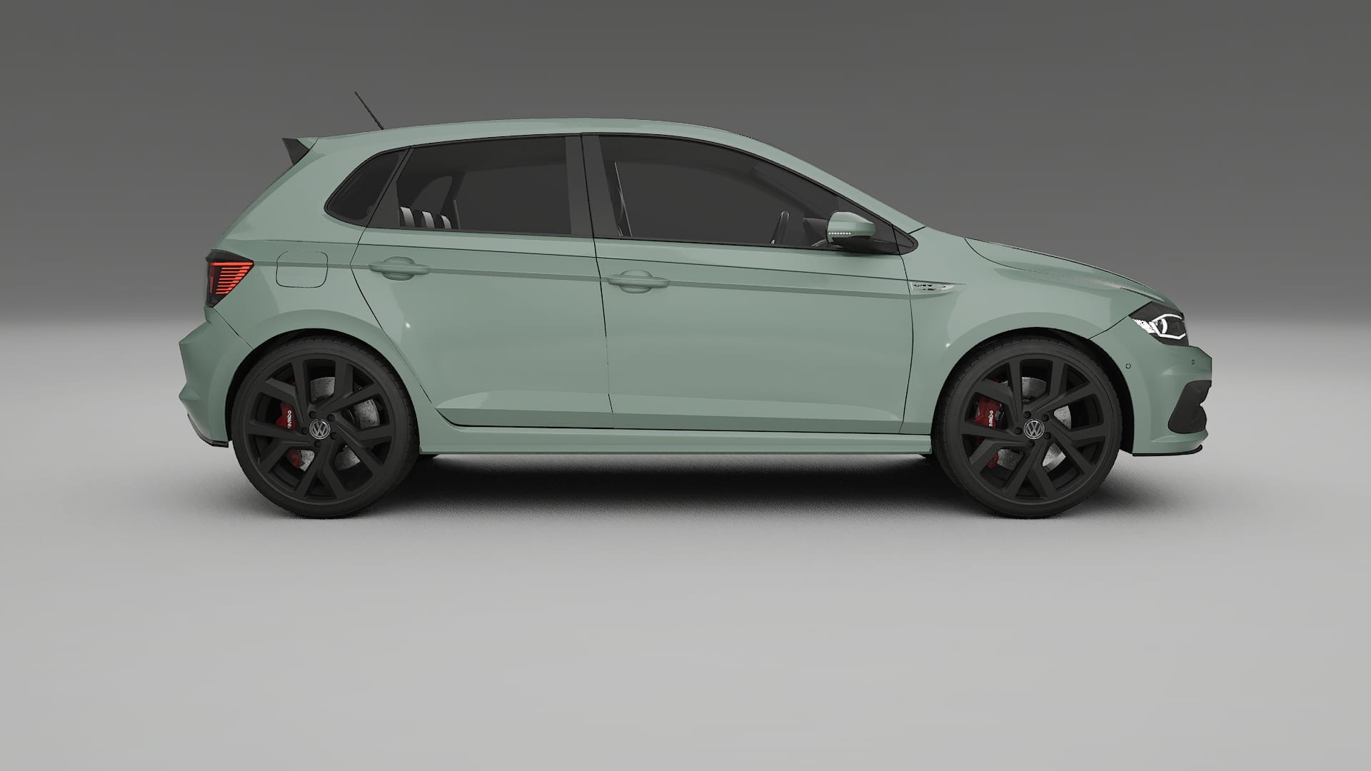 VW Polo GTI VI TPU Lackschutzfolie | CINDER Farbwechsel PPF – Komplett-Vorgeschnittener Kit