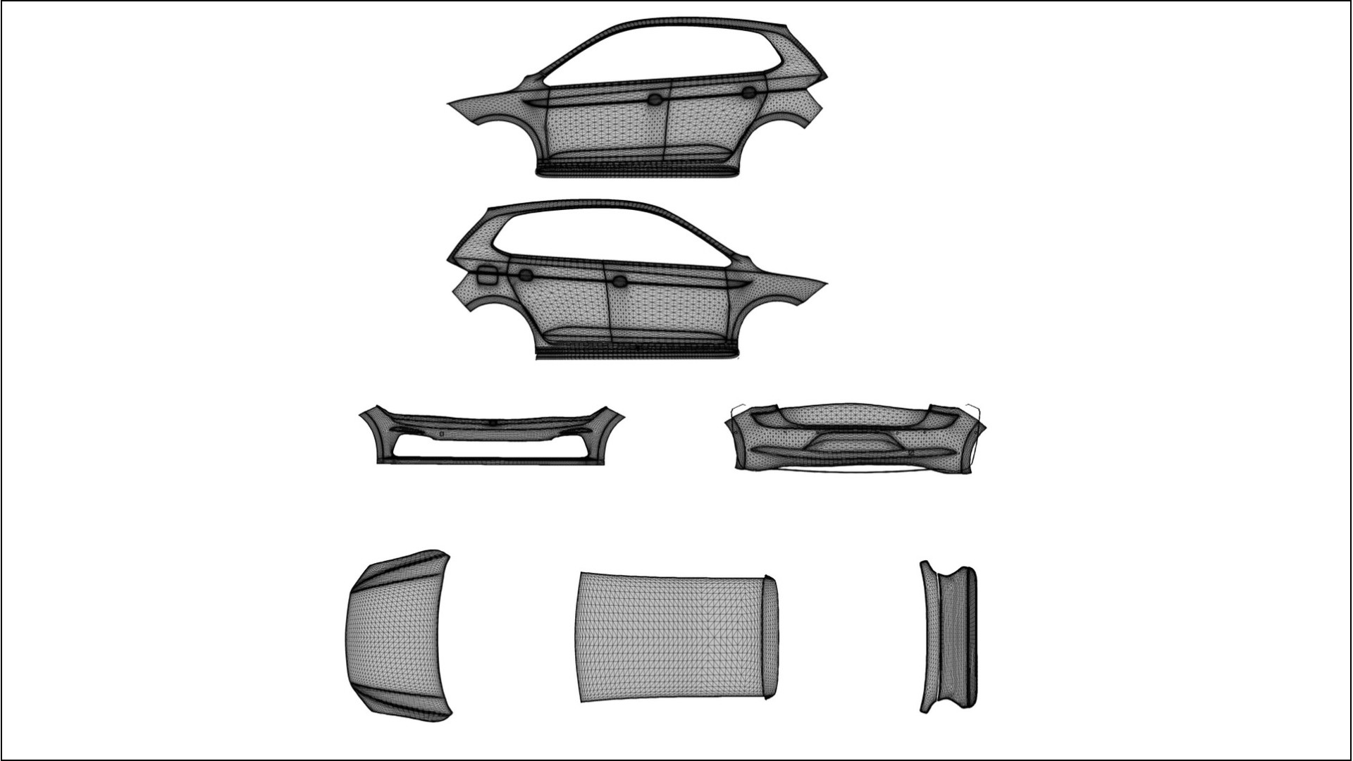 VW Polo GTI VI TPU Lackschutzfolie | BLUSH Farbwechsel PPF – Komplett-Vorgeschnittener Kit