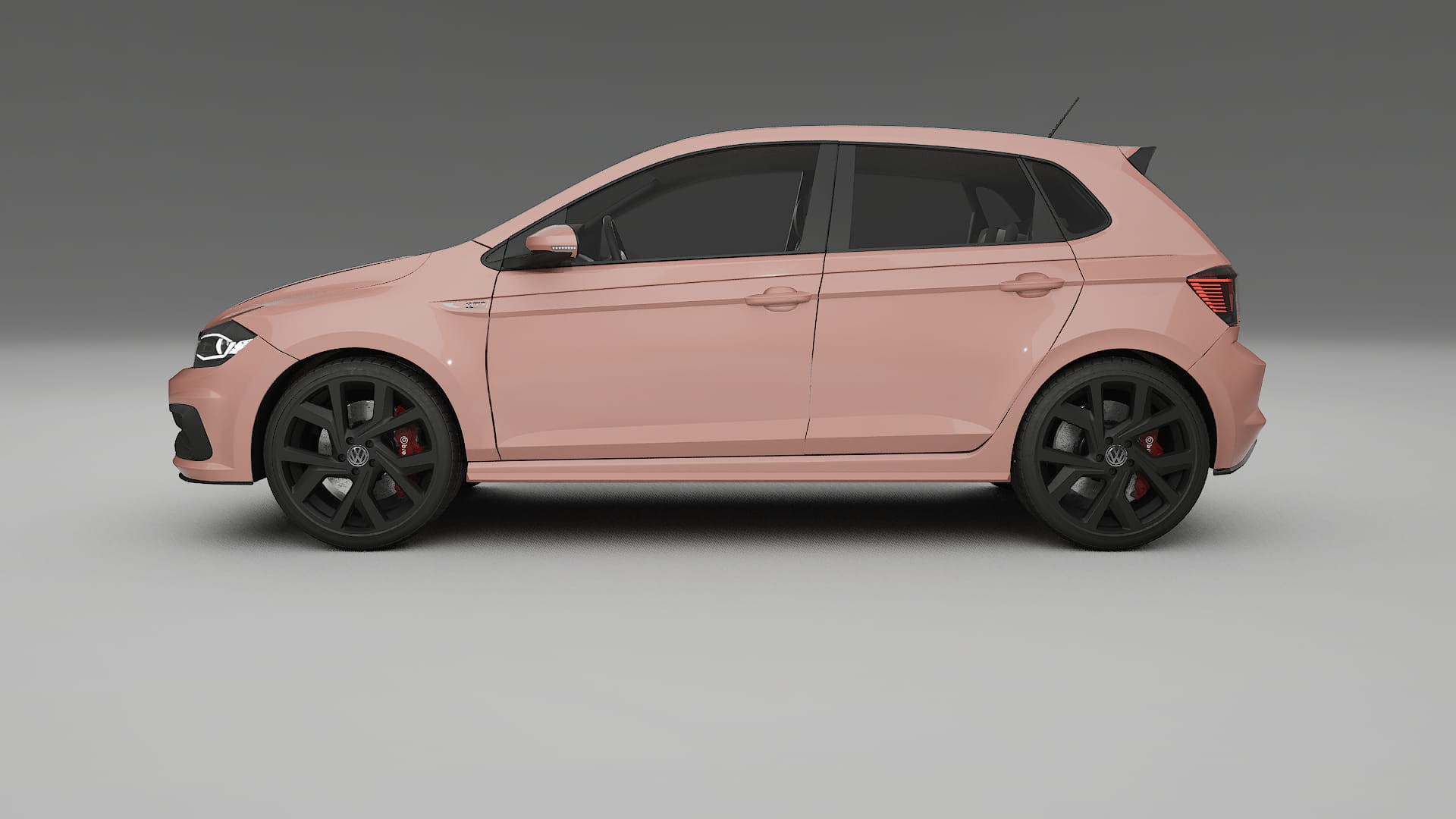 VW Polo GTI VI TPU Lackschutzfolie | BLUSH Farbwechsel PPF – Komplett-Vorgeschnittener Kit