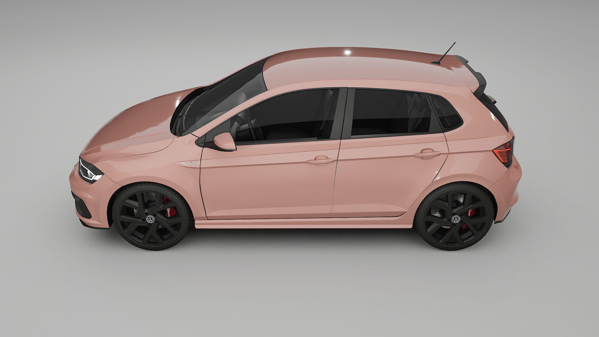VW Polo GTI VI TPU Lackschutzfolie | BLUSH Farbwechsel PPF – Komplett-Vorgeschnittener Kit
