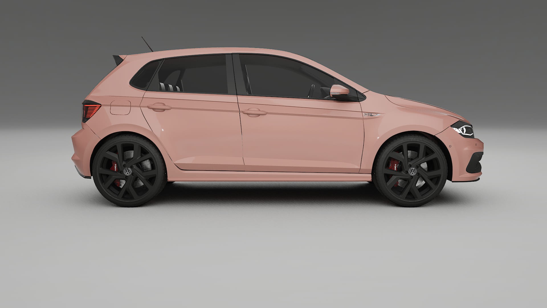 VW Polo GTI VI TPU Lackschutzfolie | BLUSH Farbwechsel PPF – Komplett-Vorgeschnittener Kit