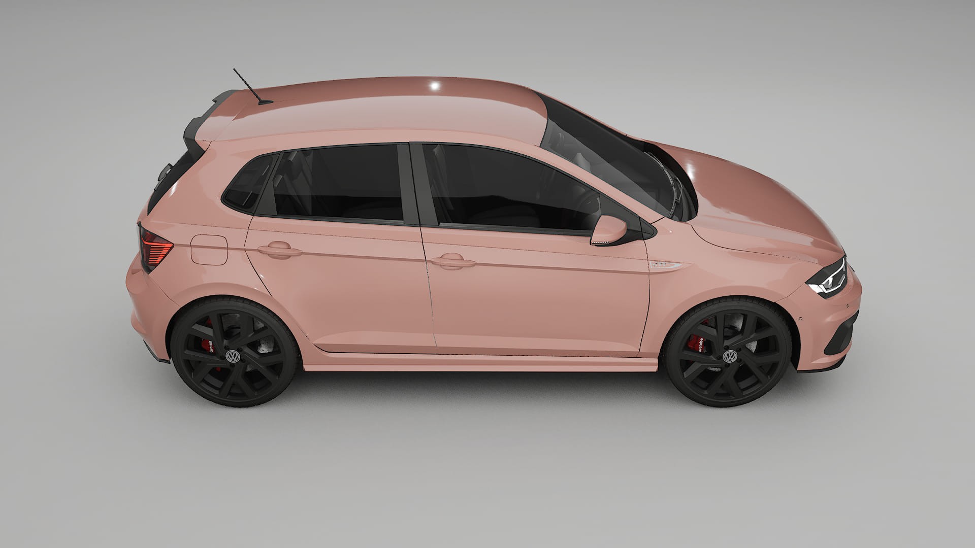VW Polo GTI VI TPU Lackschutzfolie | BLUSH Farbwechsel PPF – Komplett-Vorgeschnittener Kit