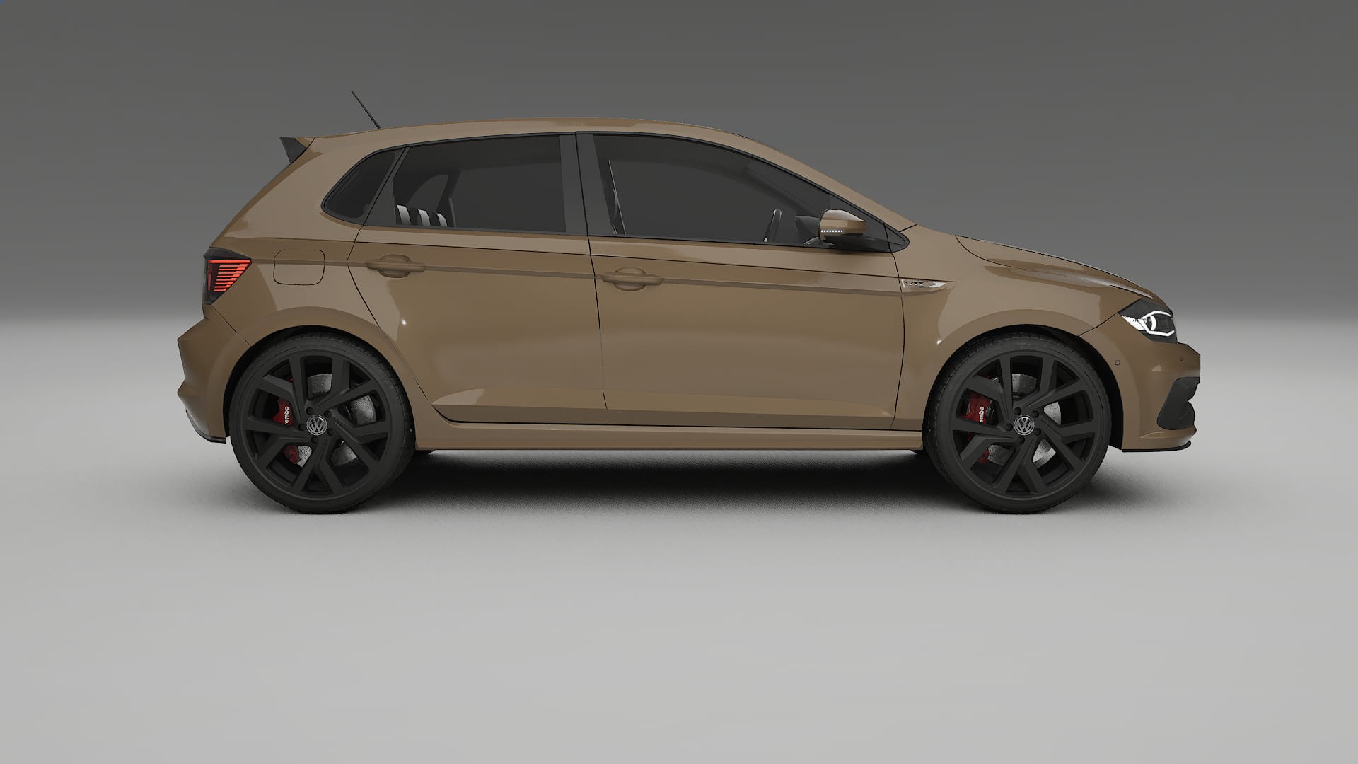 VW Polo GTI VI TPU Lackschutzfolie | SAHARA Farbwechsel PPF – Komplett-Vorgeschnittener Kit