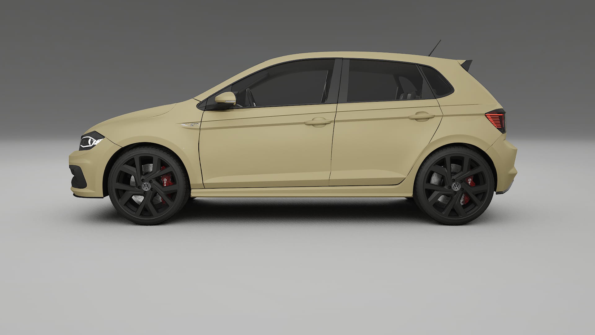 VW Polo GTI VI TPU Lackschutzfolie | SAND Farbwechsel PPF – Komplett-Vorgeschnittener Kit
