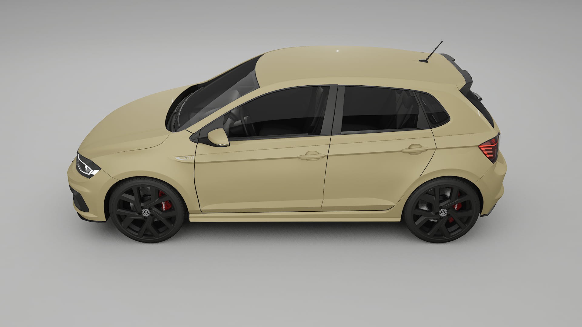 VW Polo GTI VI TPU Lackschutzfolie | SAND Farbwechsel PPF – Komplett-Vorgeschnittener Kit
