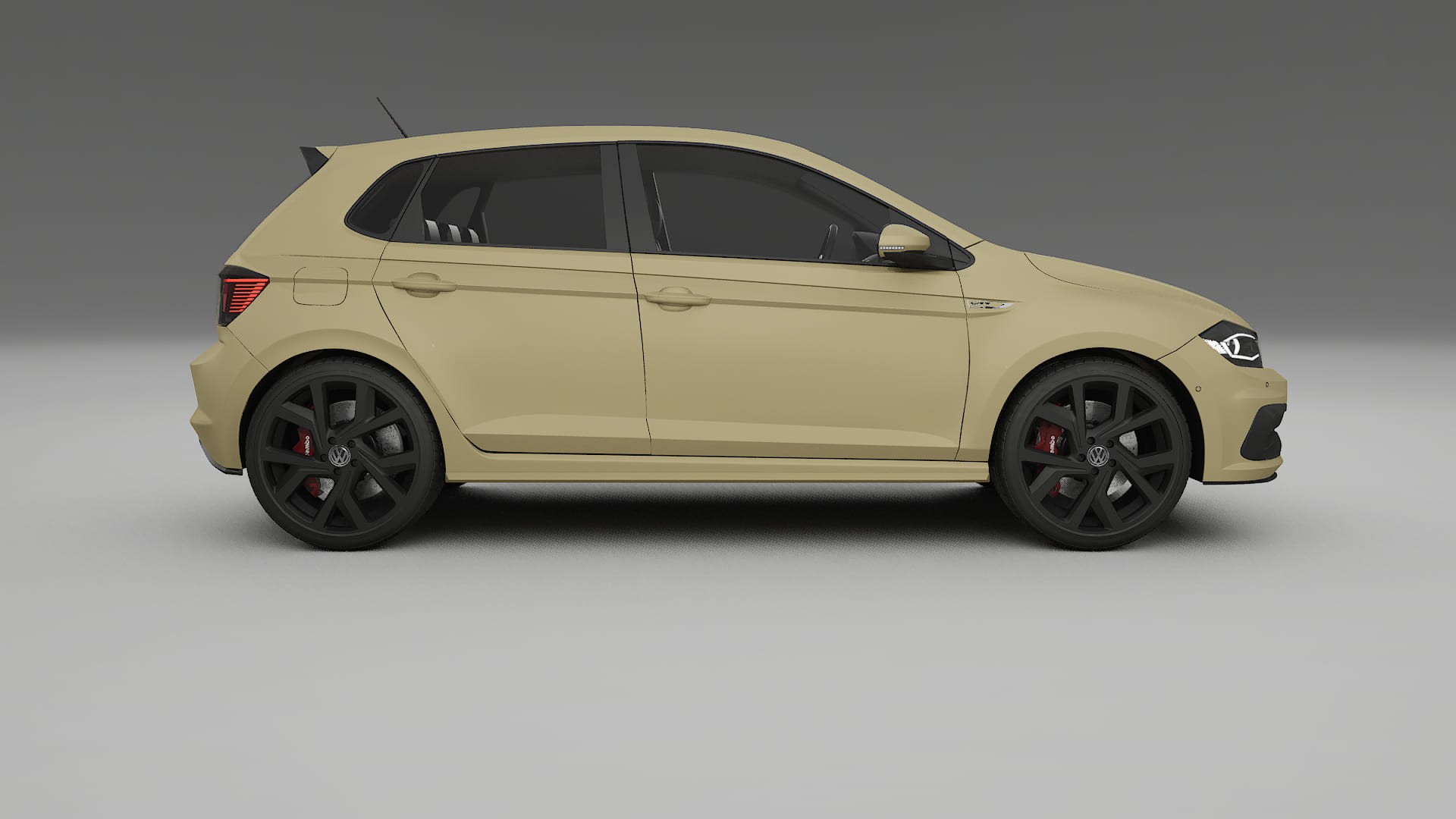 VW Polo GTI VI TPU Lackschutzfolie | SAND Farbwechsel PPF – Komplett-Vorgeschnittener Kit