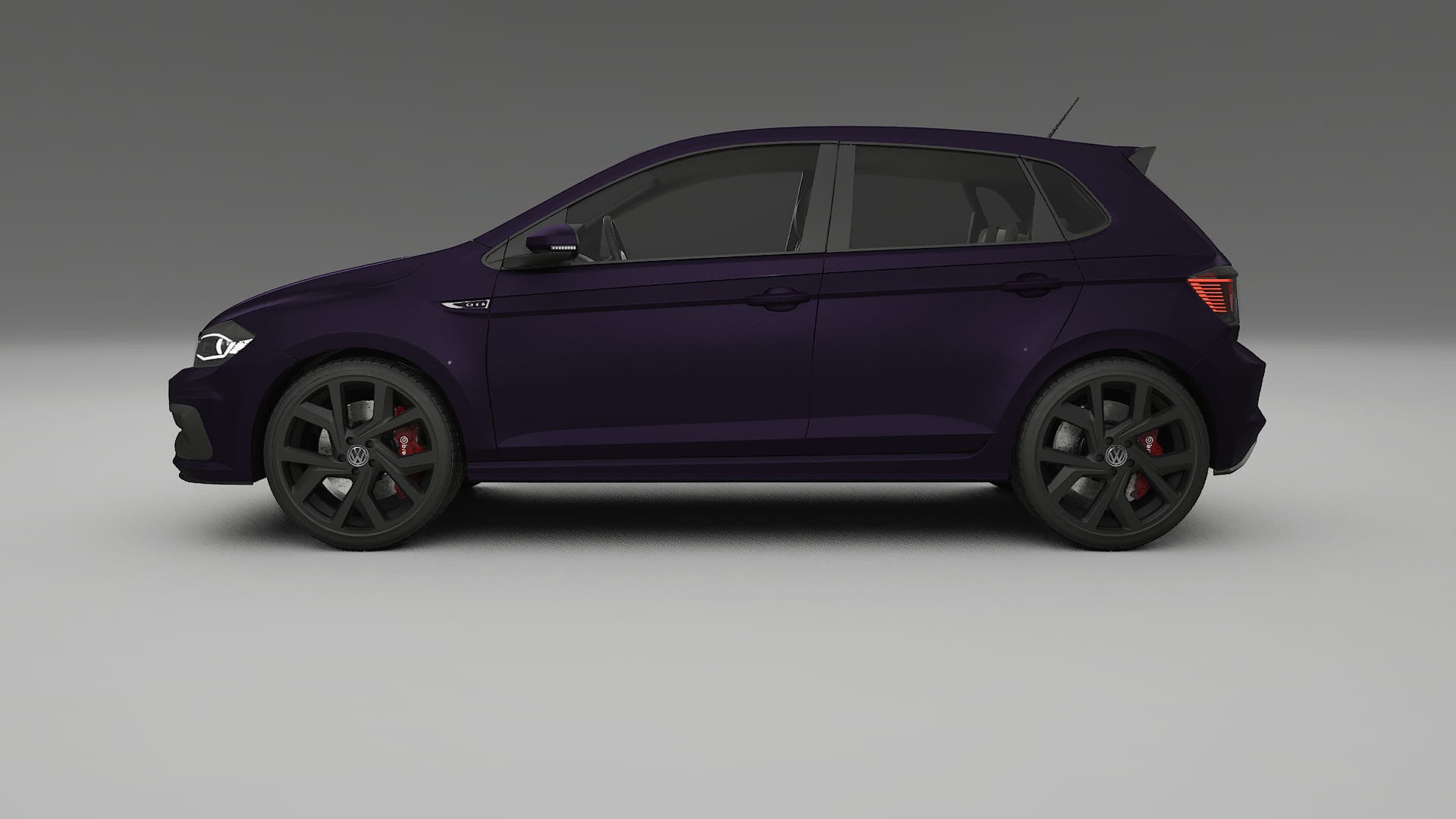 VW Polo GTI VI TPU Lackschutzfolie | VIOLET Farbwechsel PPF – Komplett-Vorgeschnittener Kit