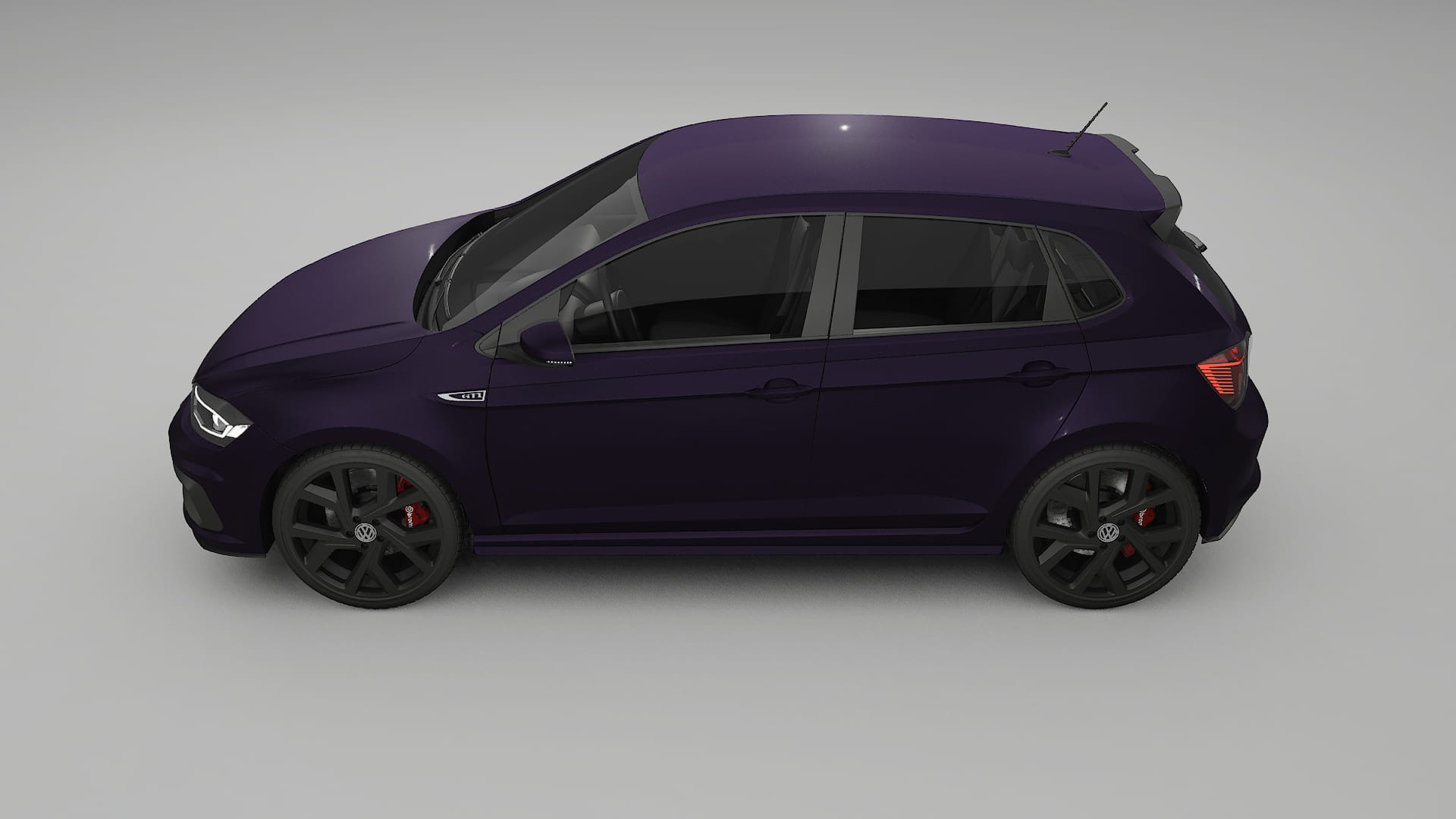 VW Polo GTI VI TPU Lackschutzfolie | VIOLET Farbwechsel PPF – Komplett-Vorgeschnittener Kit