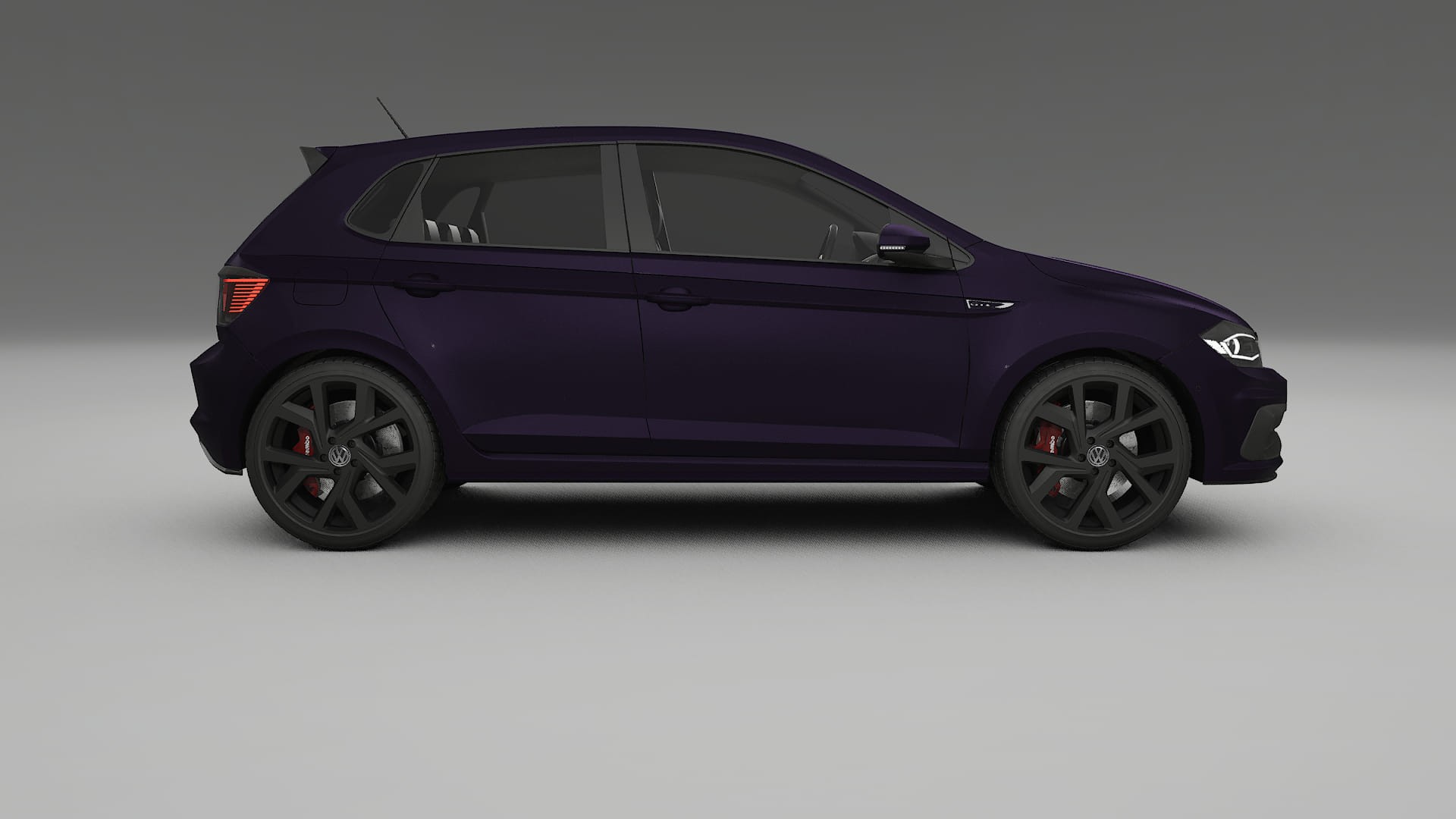 VW Polo GTI VI TPU Lackschutzfolie | VIOLET Farbwechsel PPF – Komplett-Vorgeschnittener Kit