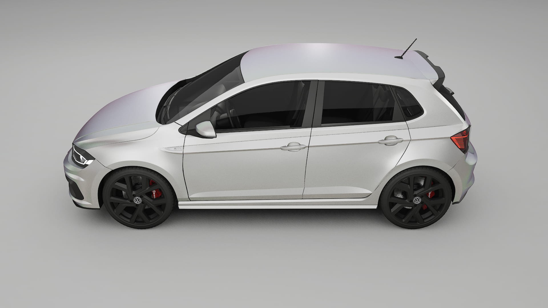 VW Polo GTI VI TPU Lackschutzfolie | NEBULA Farbwechsel PPF – Komplett-Vorgeschnittener Kit