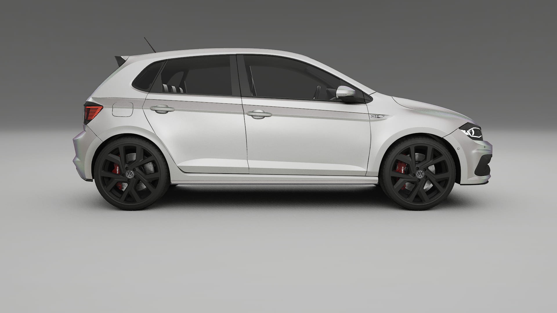 VW Polo GTI VI TPU Lackschutzfolie | NEBULA Farbwechsel PPF – Komplett-Vorgeschnittener Kit