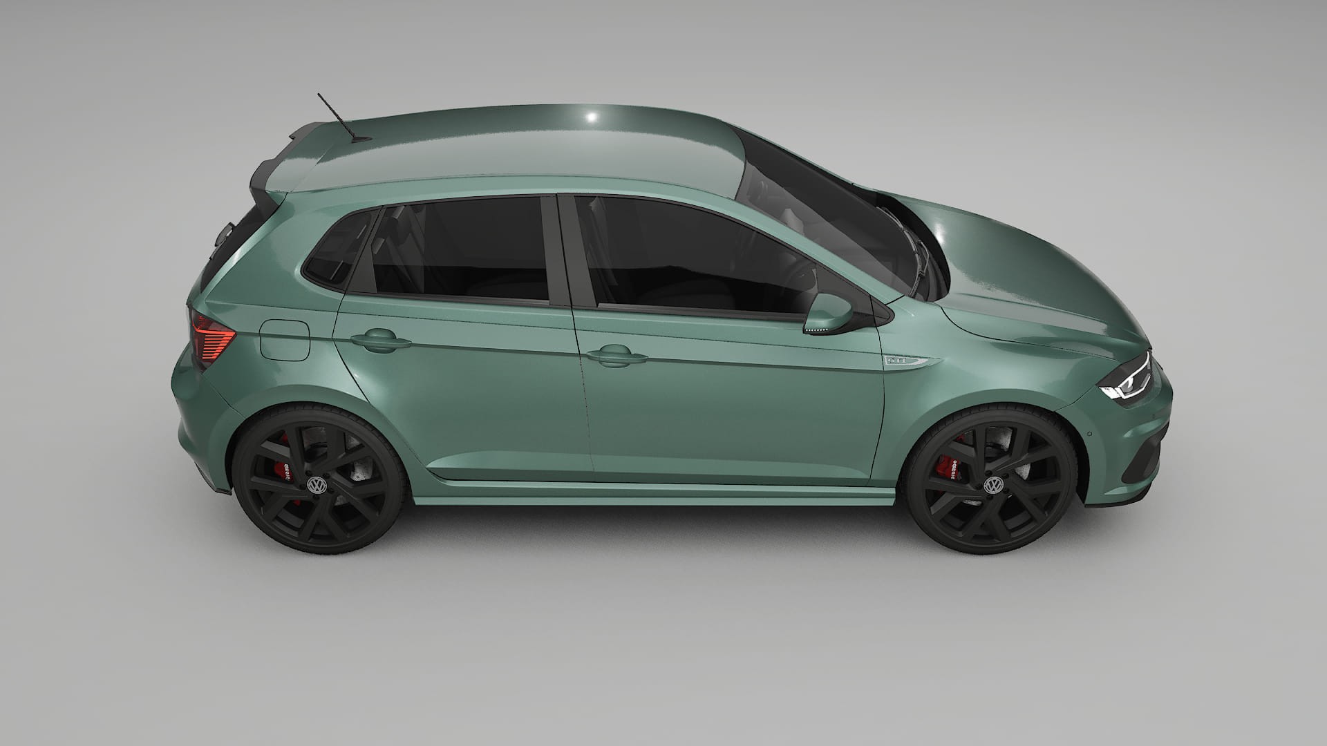 VW Polo GTI VI TPU Lackschutzfolie | EVERGREEN Farbwechsel PPF – Komplett-Vorgeschnittener Kit