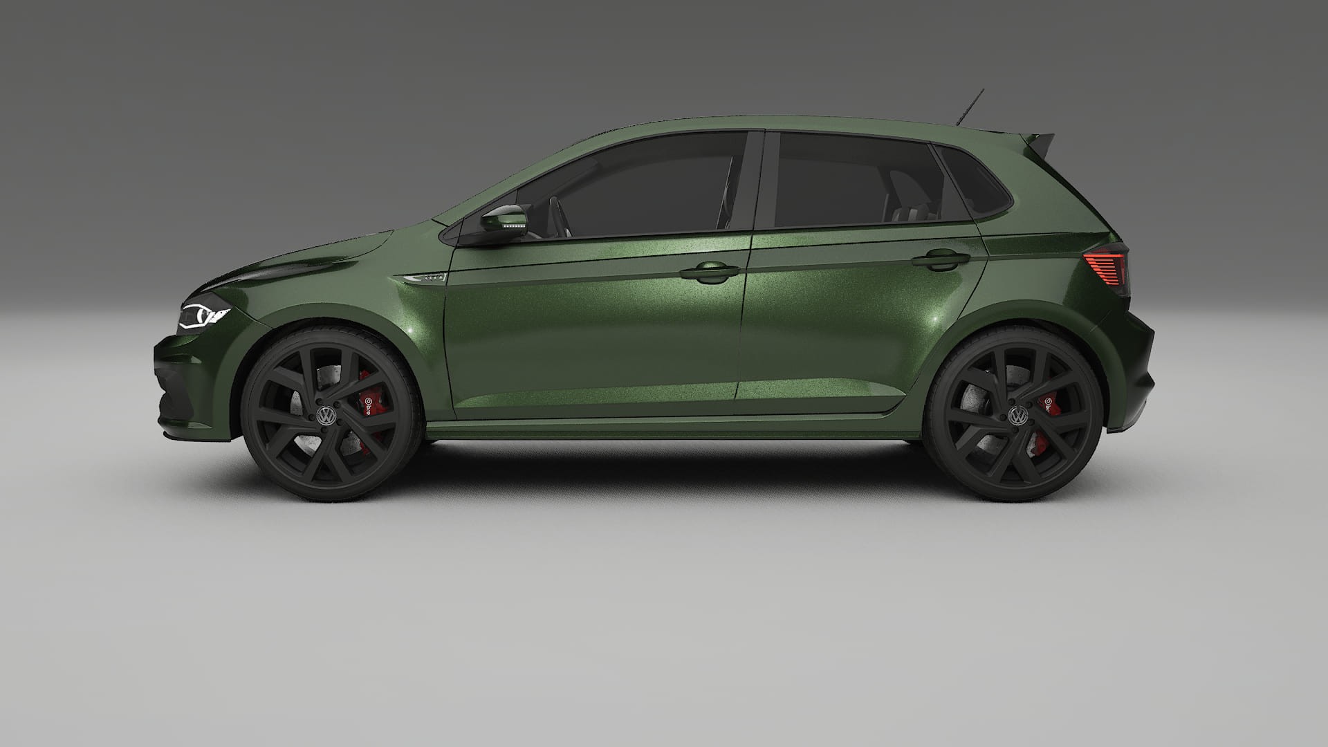 VW Polo GTI VI TPU Lackschutzfolie | LAGOON Farbwechsel PPF – Komplett-Vorgeschnittener Kit