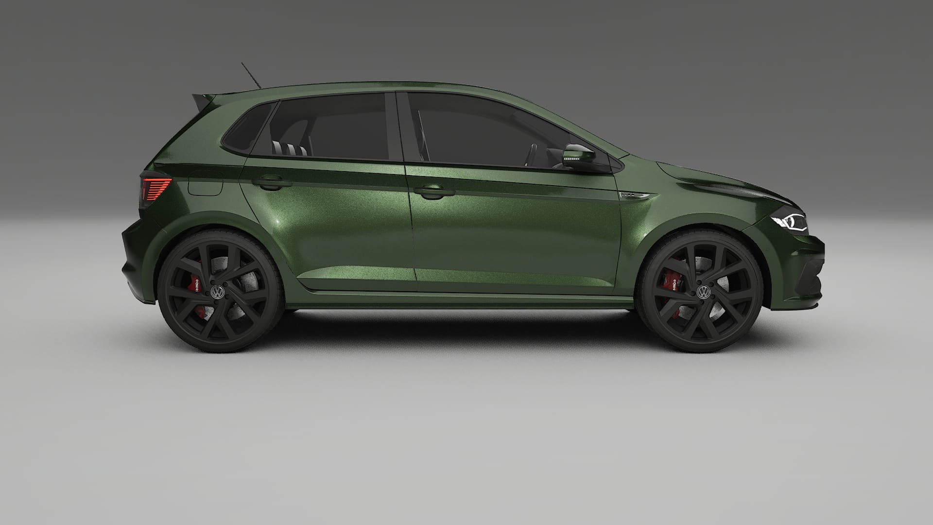 VW Polo GTI VI TPU Lackschutzfolie | LAGOON Farbwechsel PPF – Komplett-Vorgeschnittener Kit