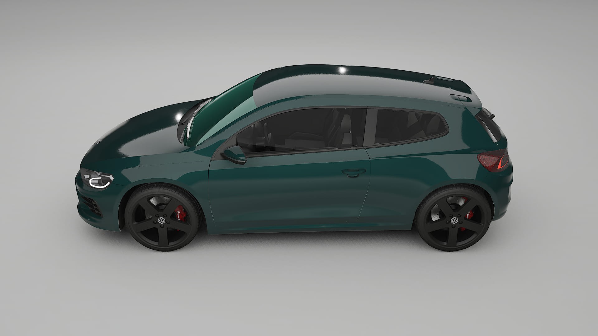 VW Scirocco R III TPU Lackschutzfolie | INFERNO Farbwechsel PPF – Komplett-Vorgeschnittener Kit