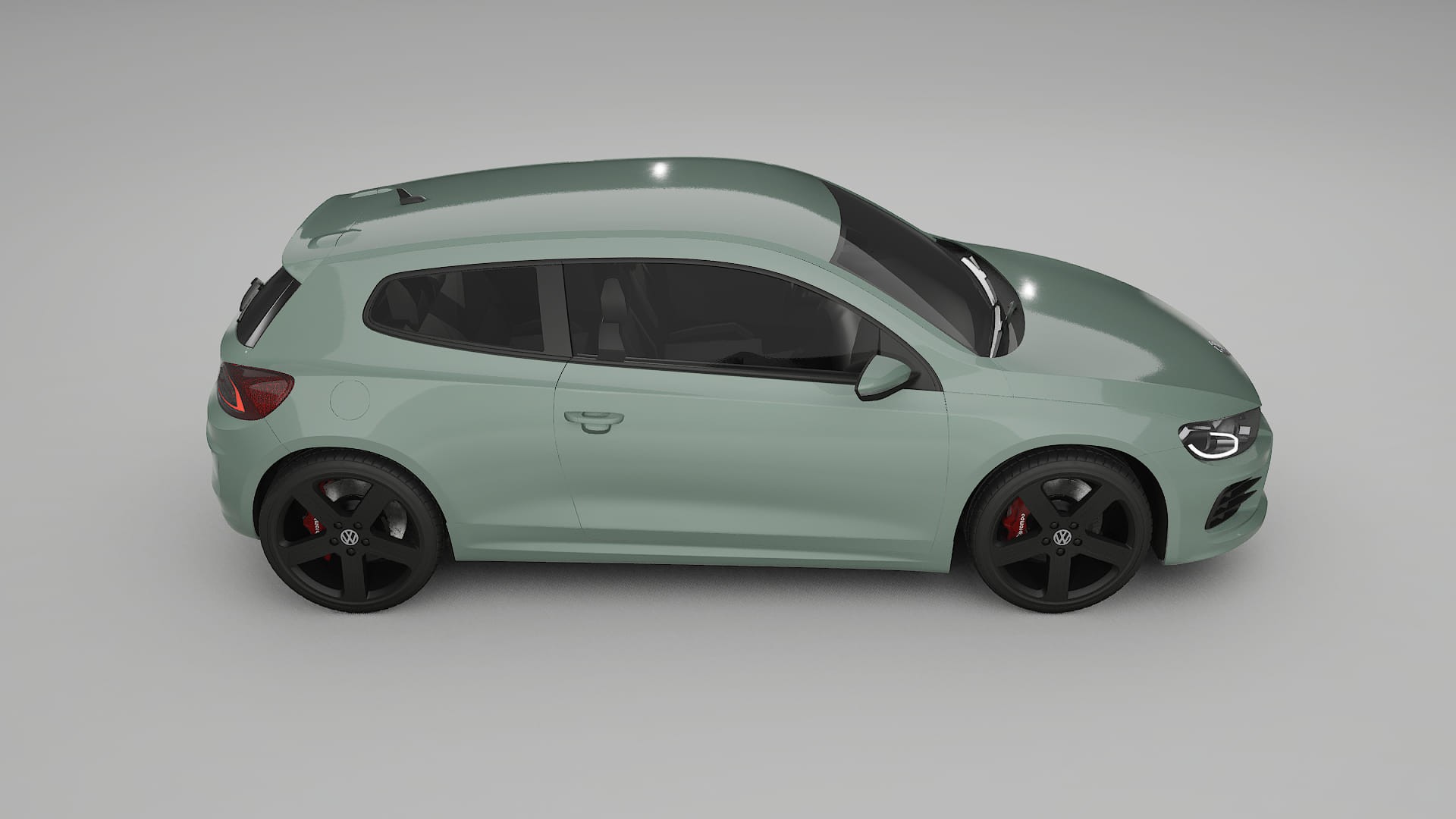 VW Scirocco R III TPU Lackschutzfolie | CINDER Farbwechsel PPF – Komplett-Vorgeschnittener Kit