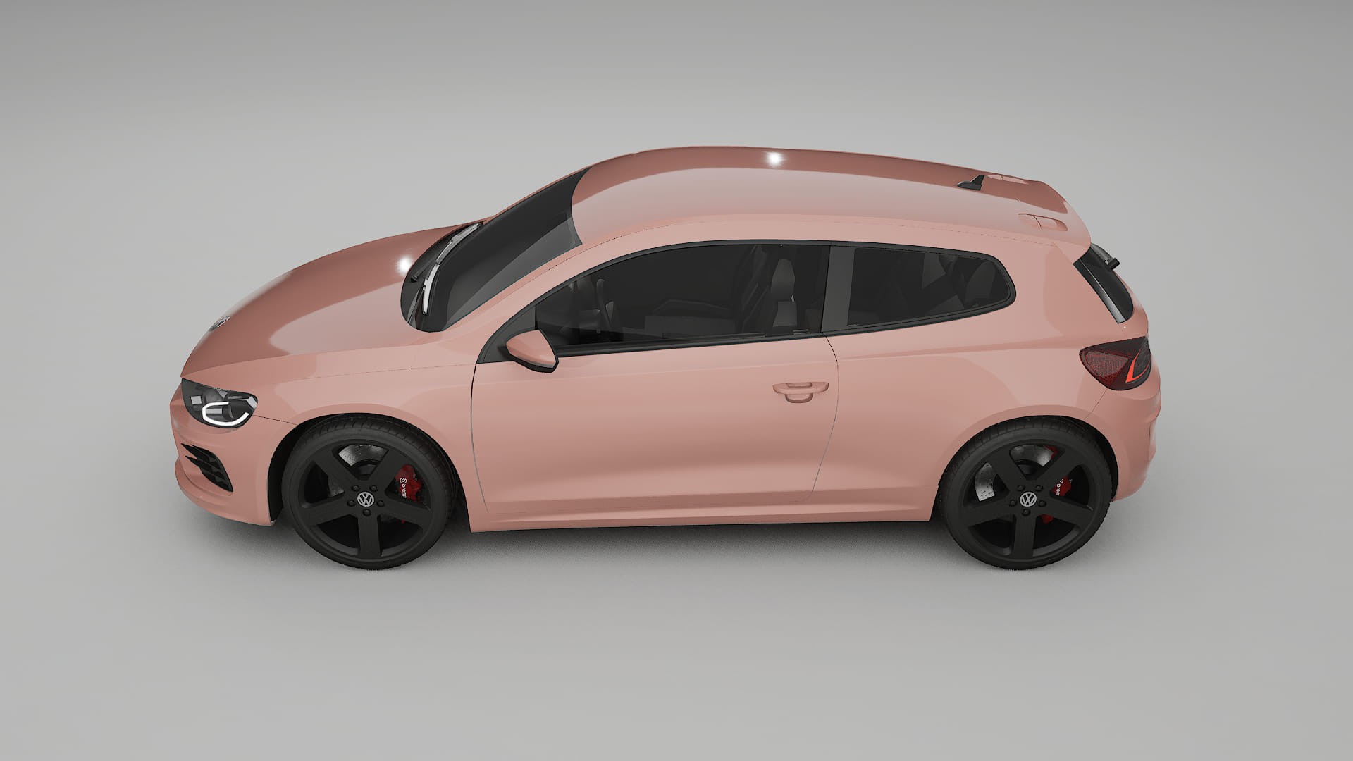 VW Scirocco R III TPU Lackschutzfolie | BLUSH Farbwechsel PPF – Komplett-Vorgeschnittener Kit