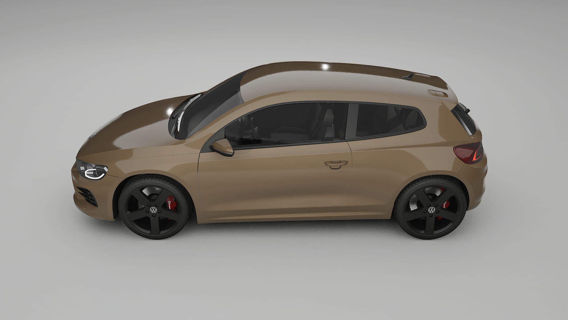 VW Scirocco R III TPU Lackschutzfolie | SAHARA Farbwechsel PPF – Komplett-Vorgeschnittener Kit
