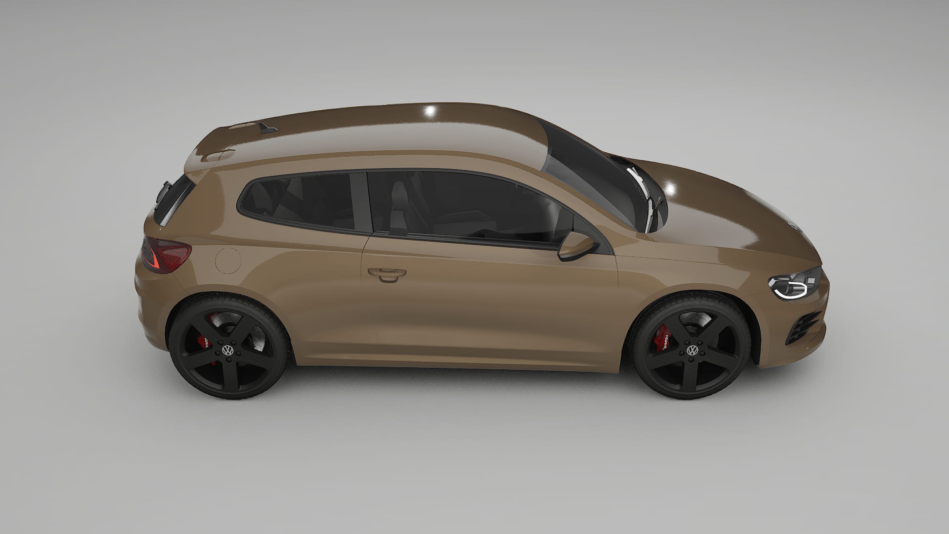 VW Scirocco R III TPU Lackschutzfolie | SAHARA Farbwechsel PPF – Komplett-Vorgeschnittener Kit