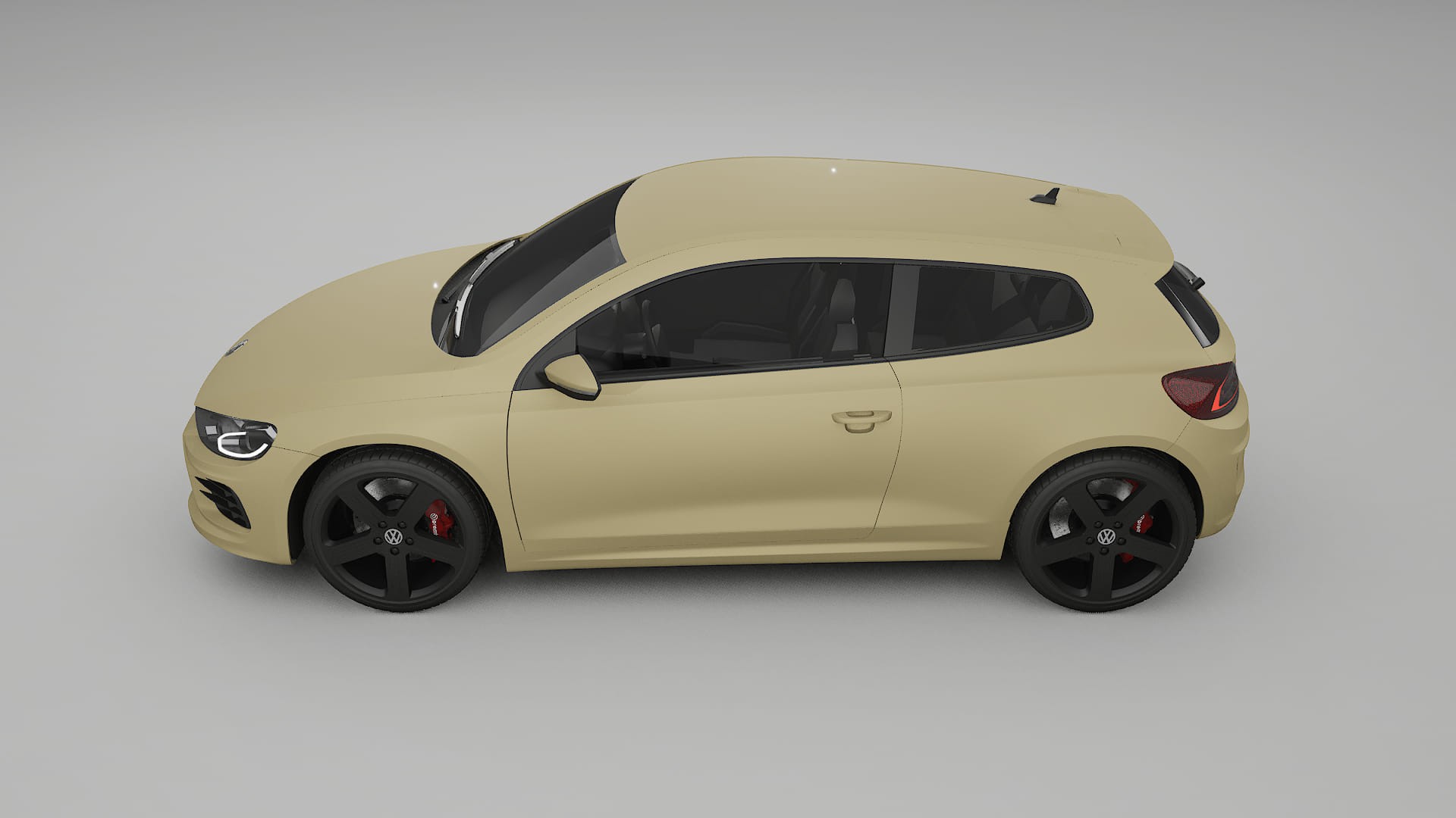 VW Scirocco R III TPU Lackschutzfolie | SAND Farbwechsel PPF – Komplett-Vorgeschnittener Kit