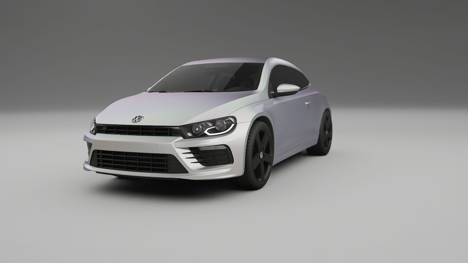 VW Scirocco R III TPU Lackschutzfolie | NEBULA Farbwechsel PPF – Komplett-Vorgeschnittener Kit