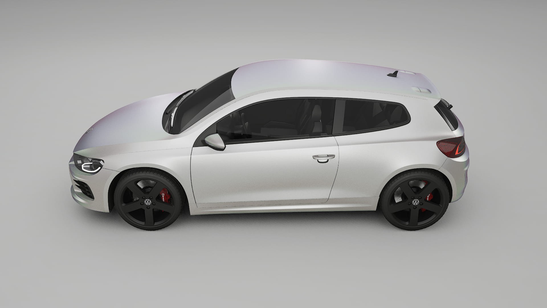 VW Scirocco R III TPU Lackschutzfolie | NEBULA Farbwechsel PPF – Komplett-Vorgeschnittener Kit