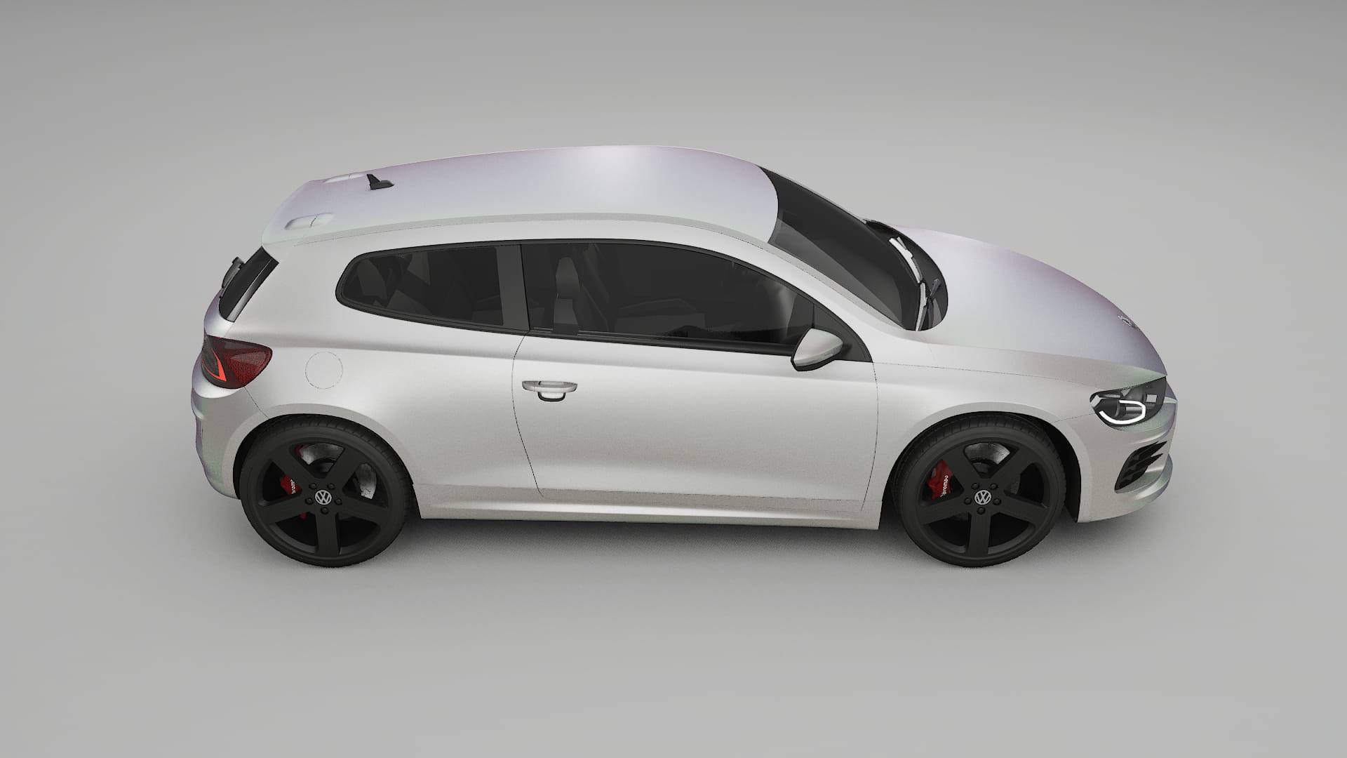 VW Scirocco R III TPU Lackschutzfolie | NEBULA Farbwechsel PPF – Komplett-Vorgeschnittener Kit