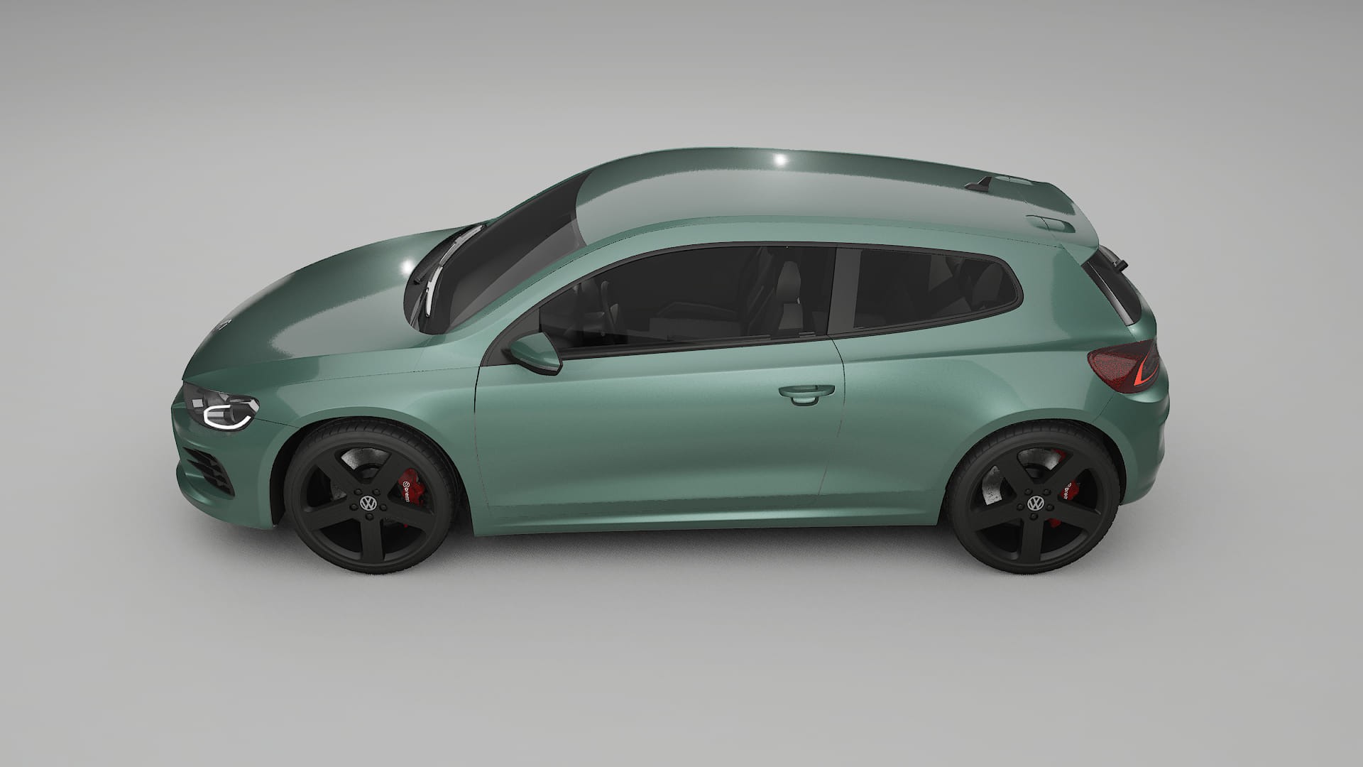 VW Scirocco R III TPU Lackschutzfolie | EVERGREEN Farbwechsel PPF – Komplett-Vorgeschnittener Kit
